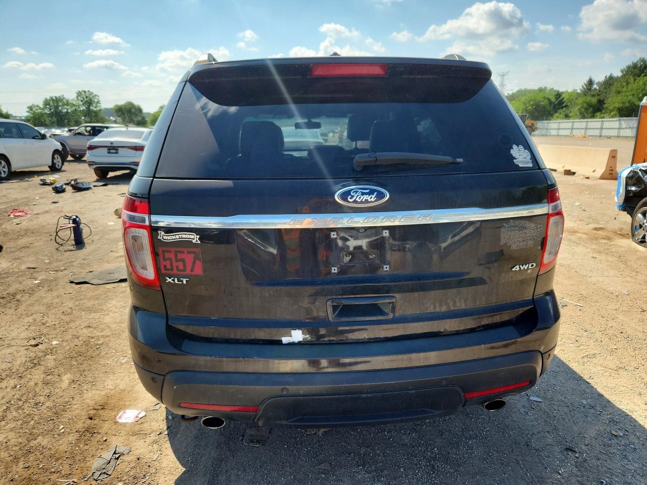 2013 Ford Explorer Xlt Brown vin: 1FM5K8D89DGA22523