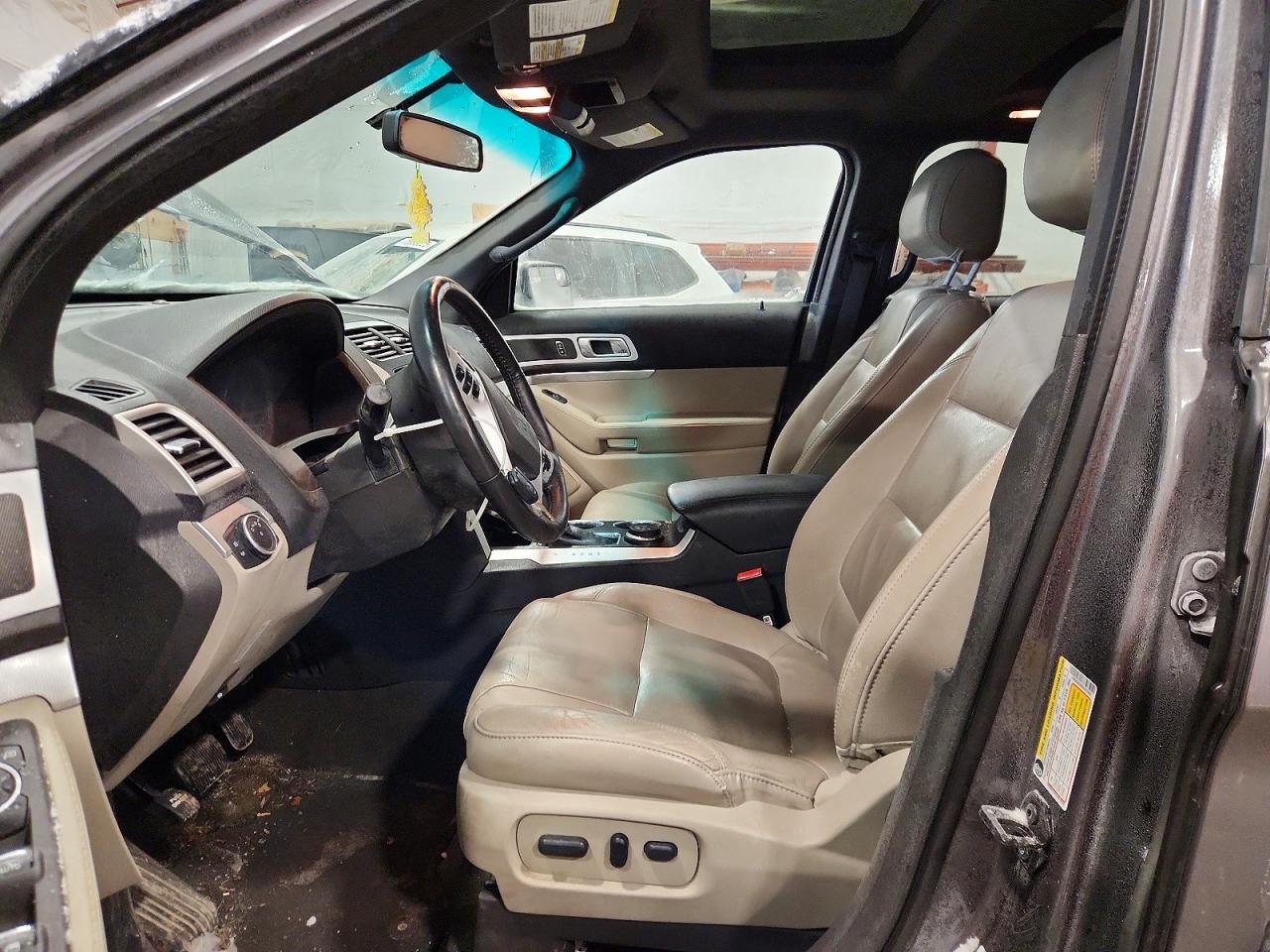 2013 Ford Explorer Xlt Gray vin: 1FM5K8D89DGA22683
