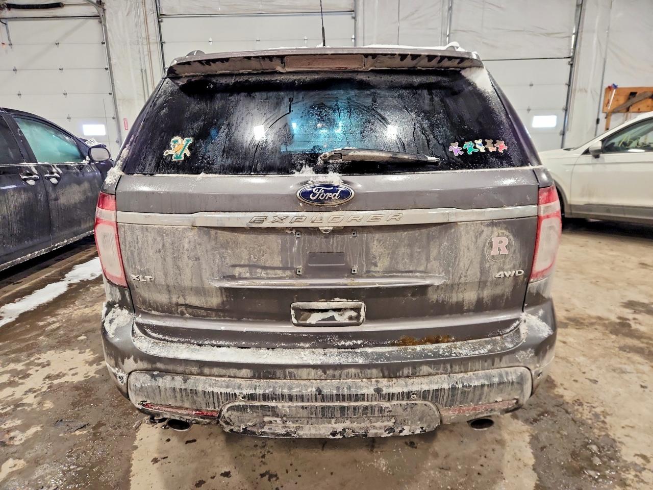 2013 Ford Explorer Xlt Gray vin: 1FM5K8D89DGA22683