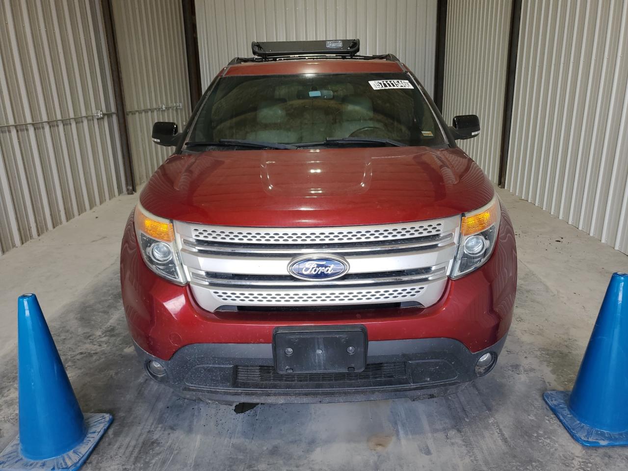 2013 Ford Explorer Xlt Red vin: 1FM5K8D89DGA35921 Damage: Hood, Heavy Scratch, 2 To 3 Inches