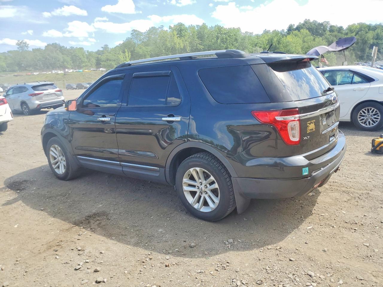 2013 Ford Explorer Xlt Черный vin: 1FM5K8D89DGA35966