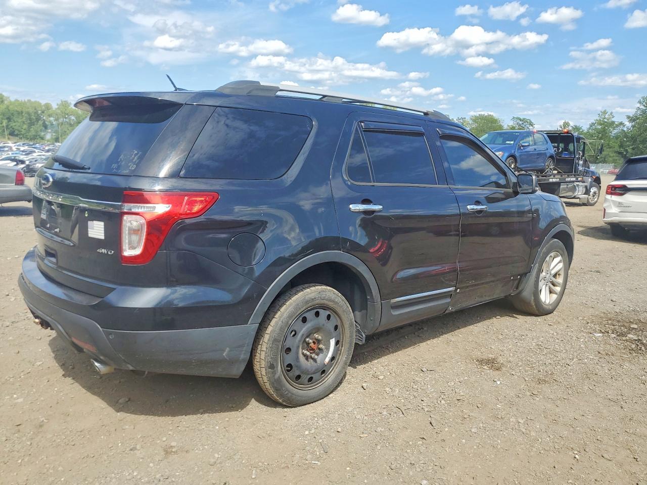 2013 Ford Explorer Xlt Черный vin: 1FM5K8D89DGA35966