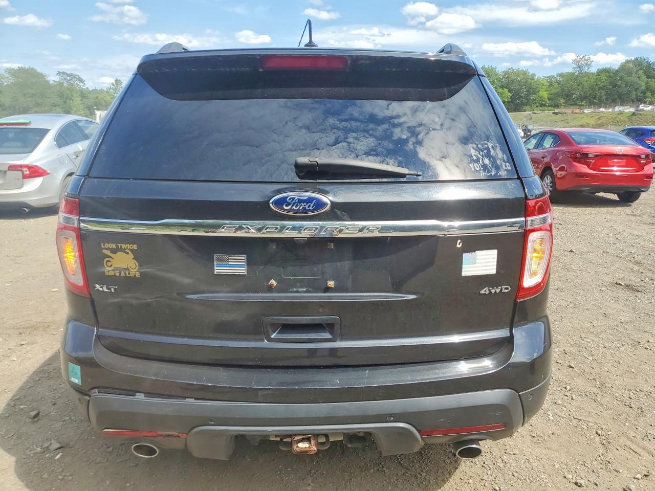 2013 Ford Explorer Xlt Черный vin: 1FM5K8D89DGA35966