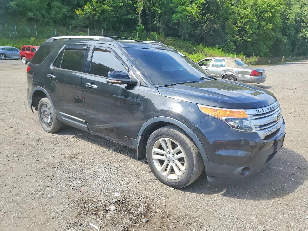 2013 Ford Explorer Xlt Черный vin: 1FM5K8D89DGA35966