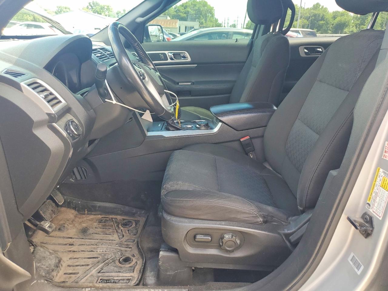 2013 Ford Explorer Xlt Silver vin: 1FM5K8D89DGA41766