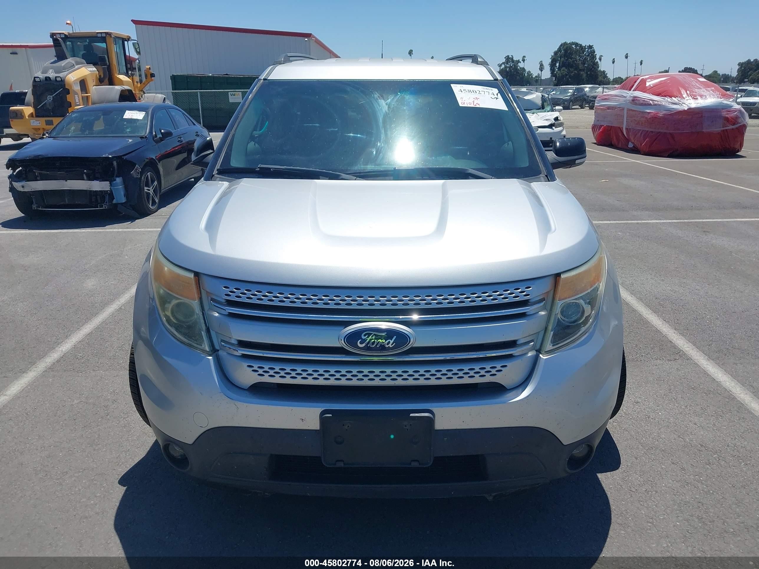 2013 Ford Explorer Xlt Silver vin: 1FM5K8D89DGC15240