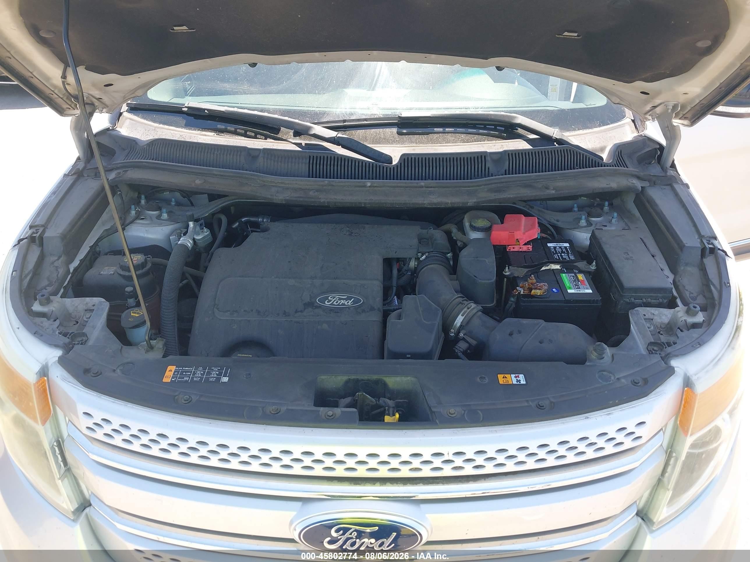 2013 Ford Explorer Xlt Silver vin: 1FM5K8D89DGC15240