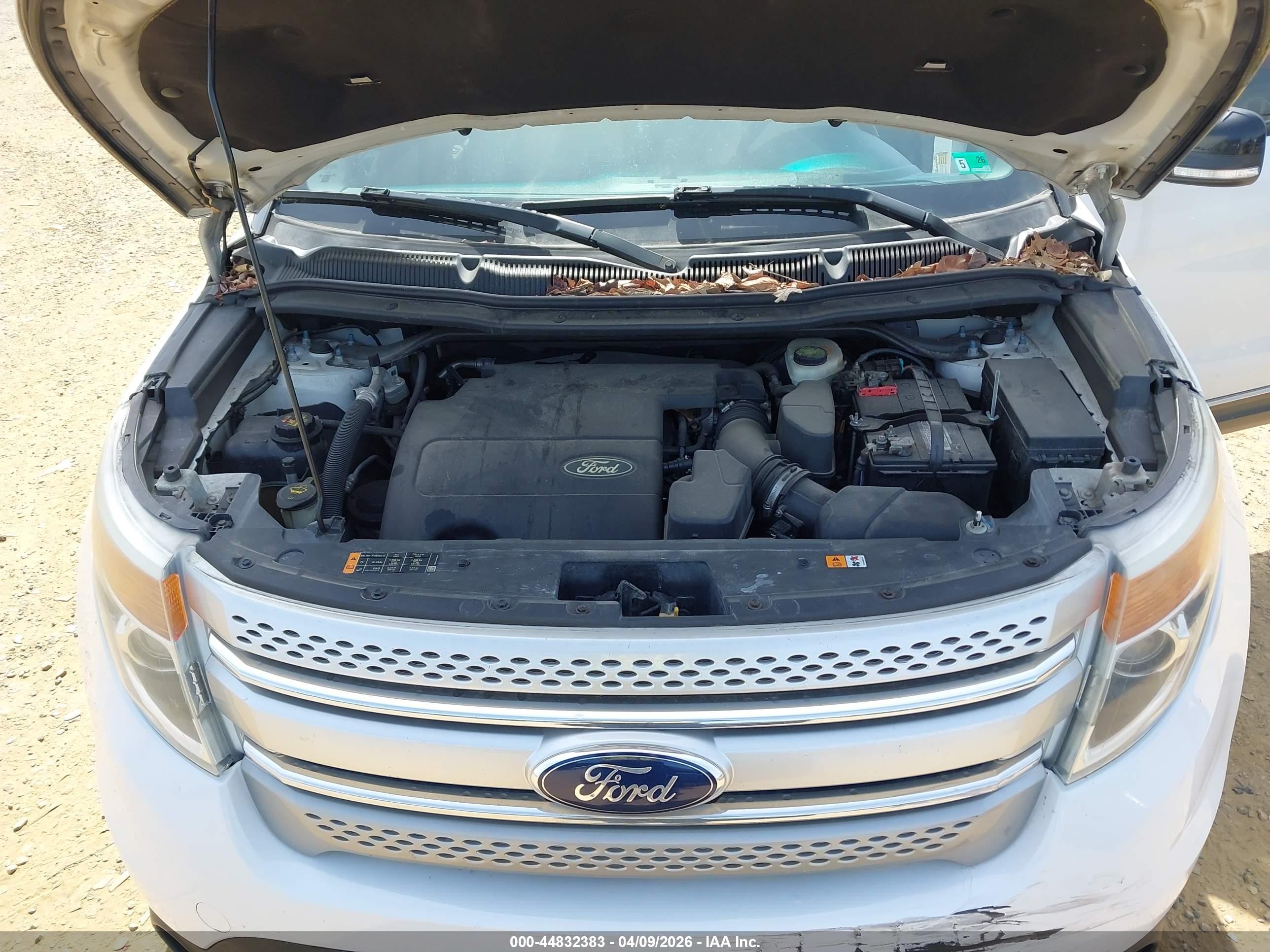 2013 Ford Explorer Xlt Белый vin: 1FM5K8D89DGC33379