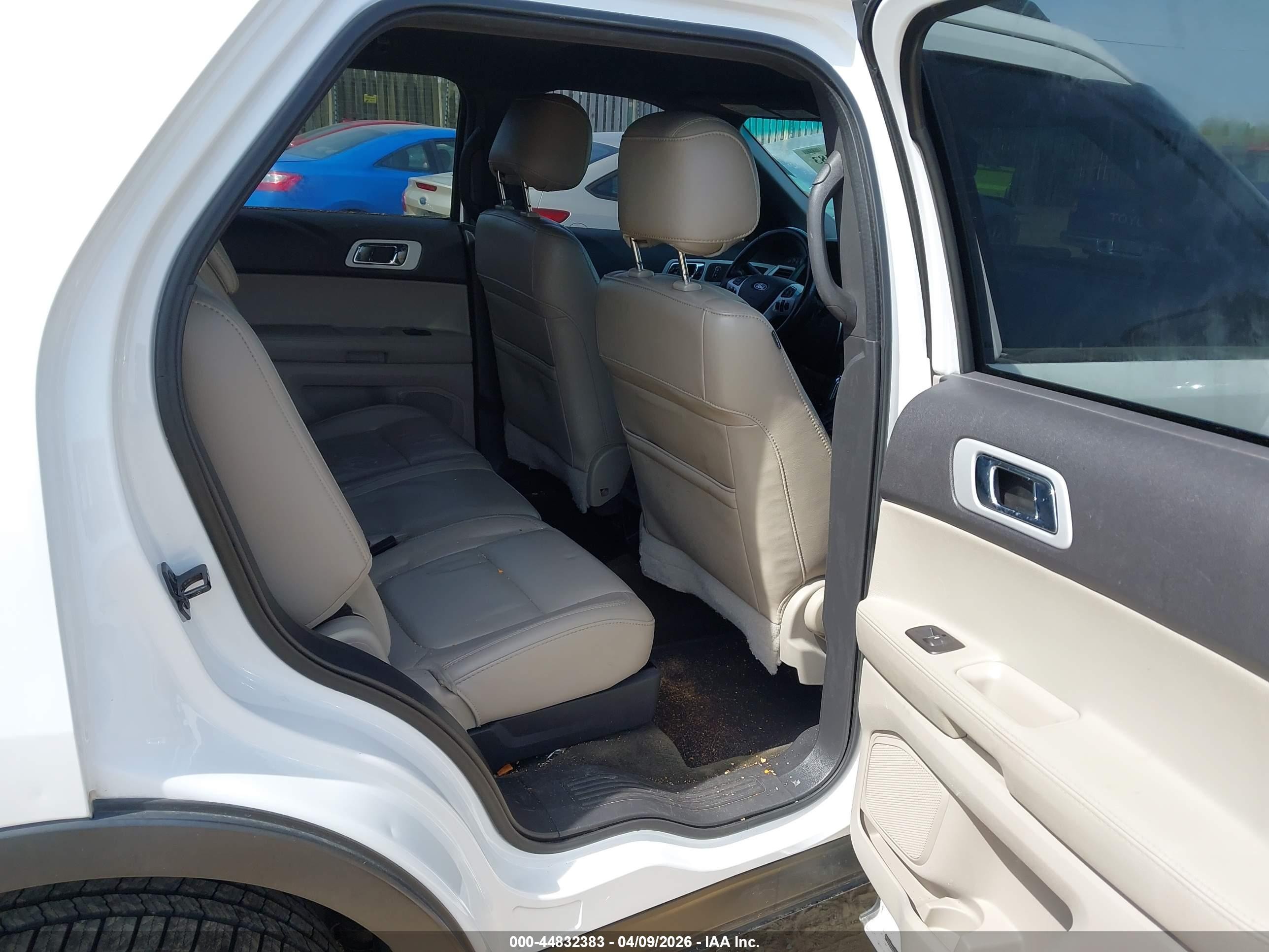 2013 Ford Explorer Xlt Белый vin: 1FM5K8D89DGC33379