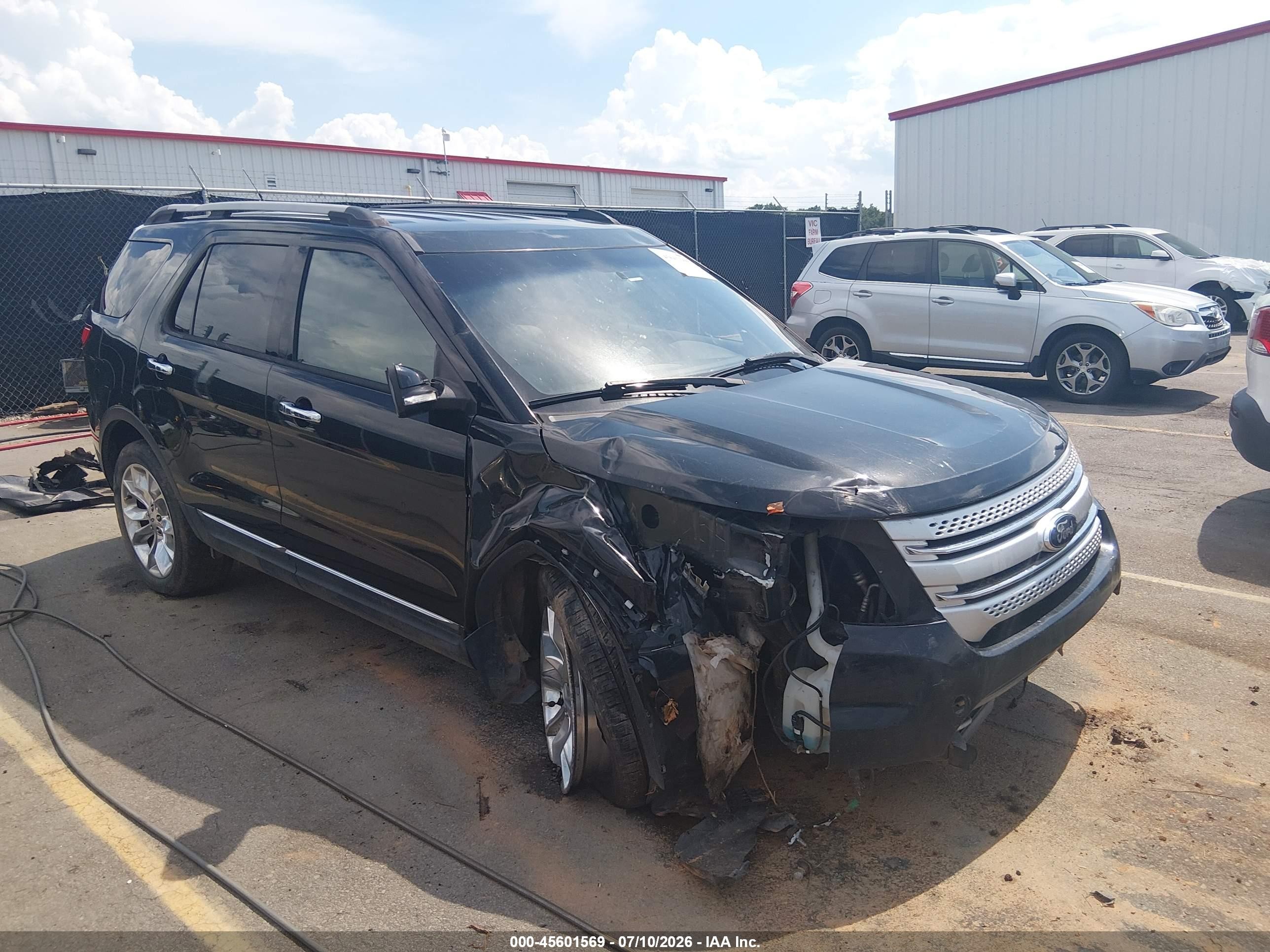 2013 Ford Explorer Xlt Black vin: 1FM5K8D89DGC45192