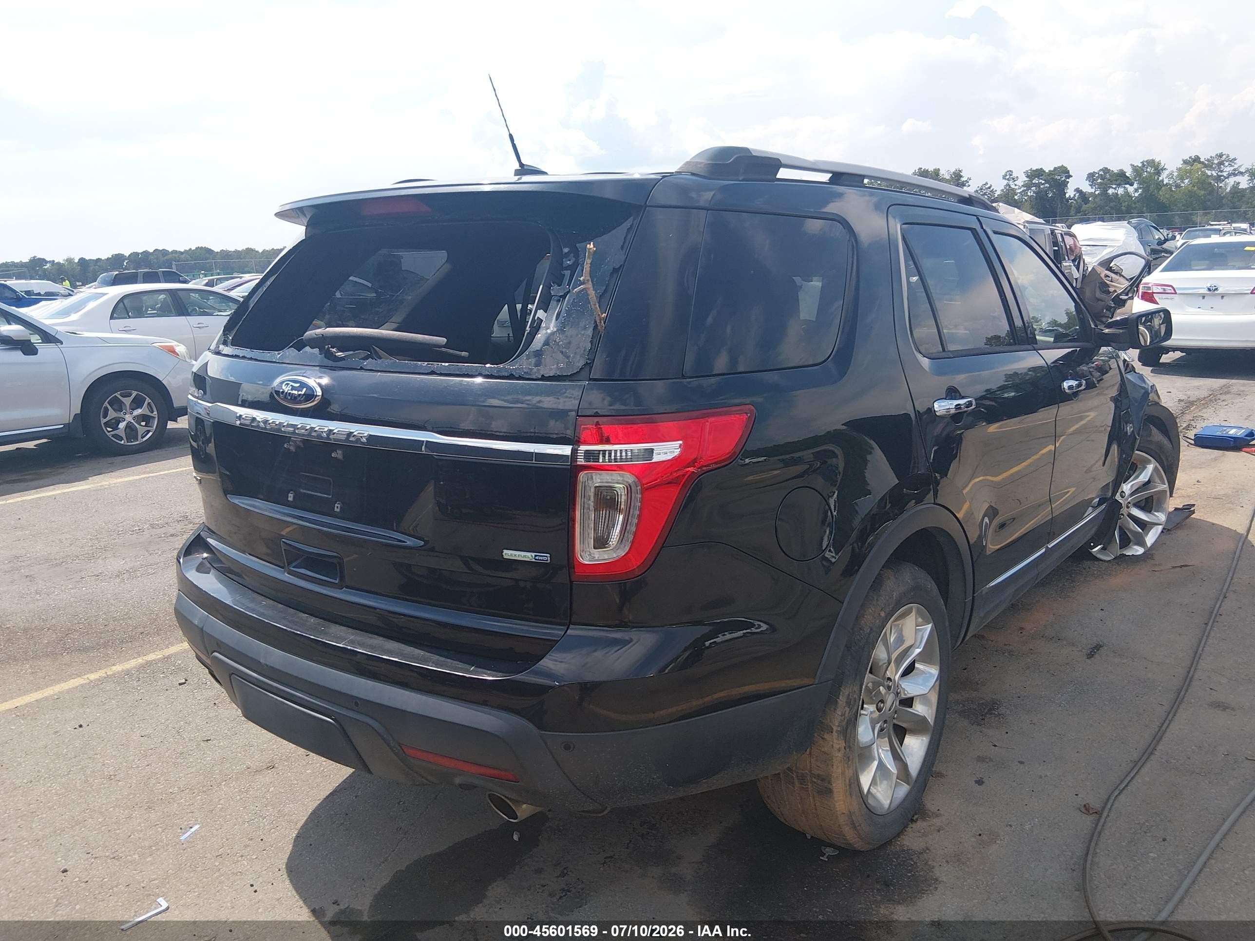 2013 Ford Explorer Xlt Черный vin: 1FM5K8D89DGC45192