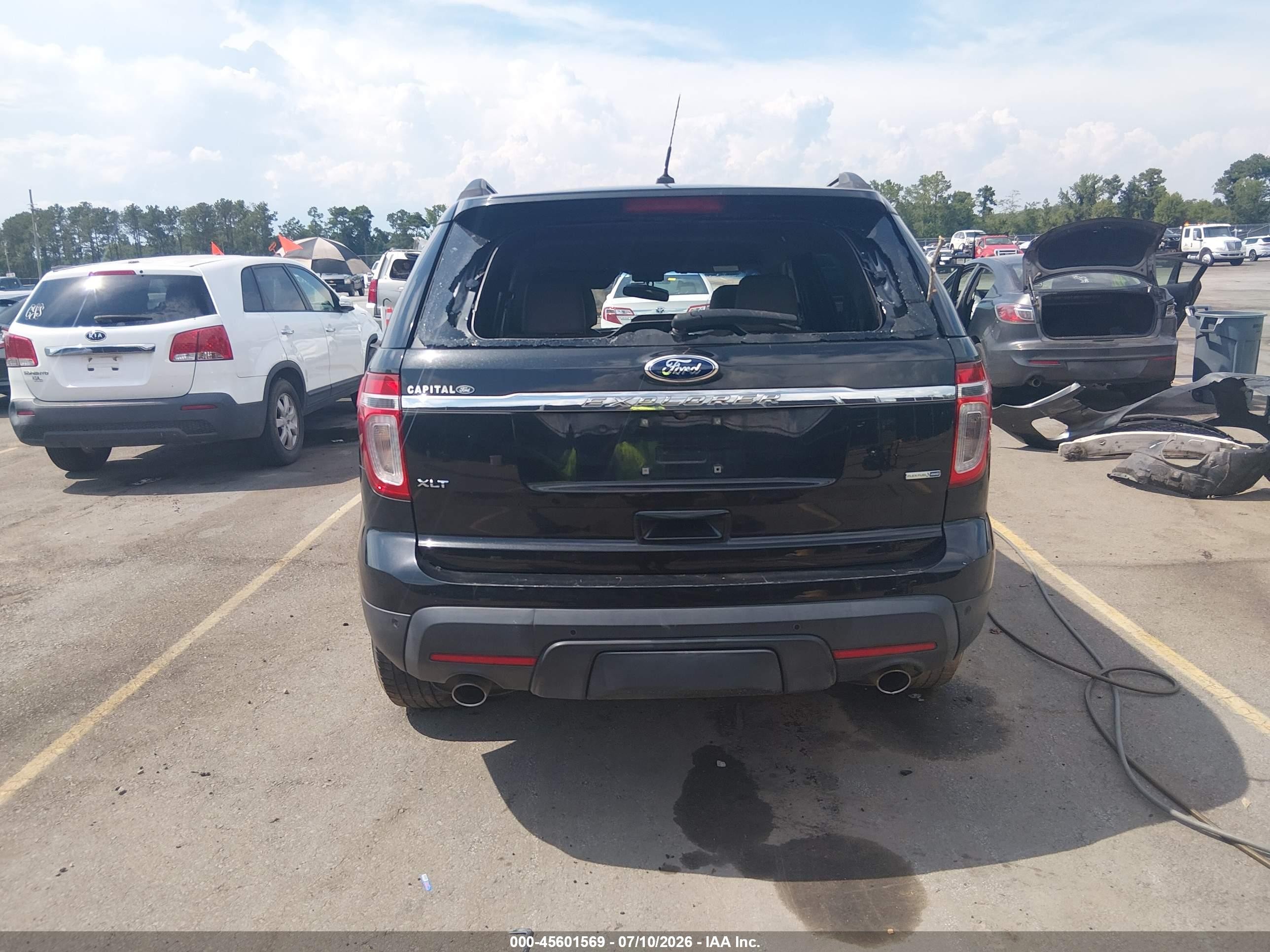 2013 Ford Explorer Xlt Черный vin: 1FM5K8D89DGC45192