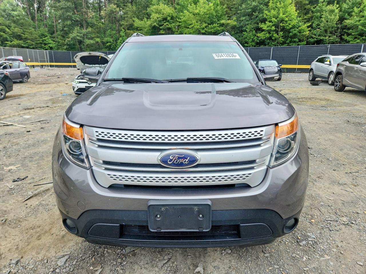 2013 Ford Explorer Xlt Gray vin: 1FM5K8D89DGC58430