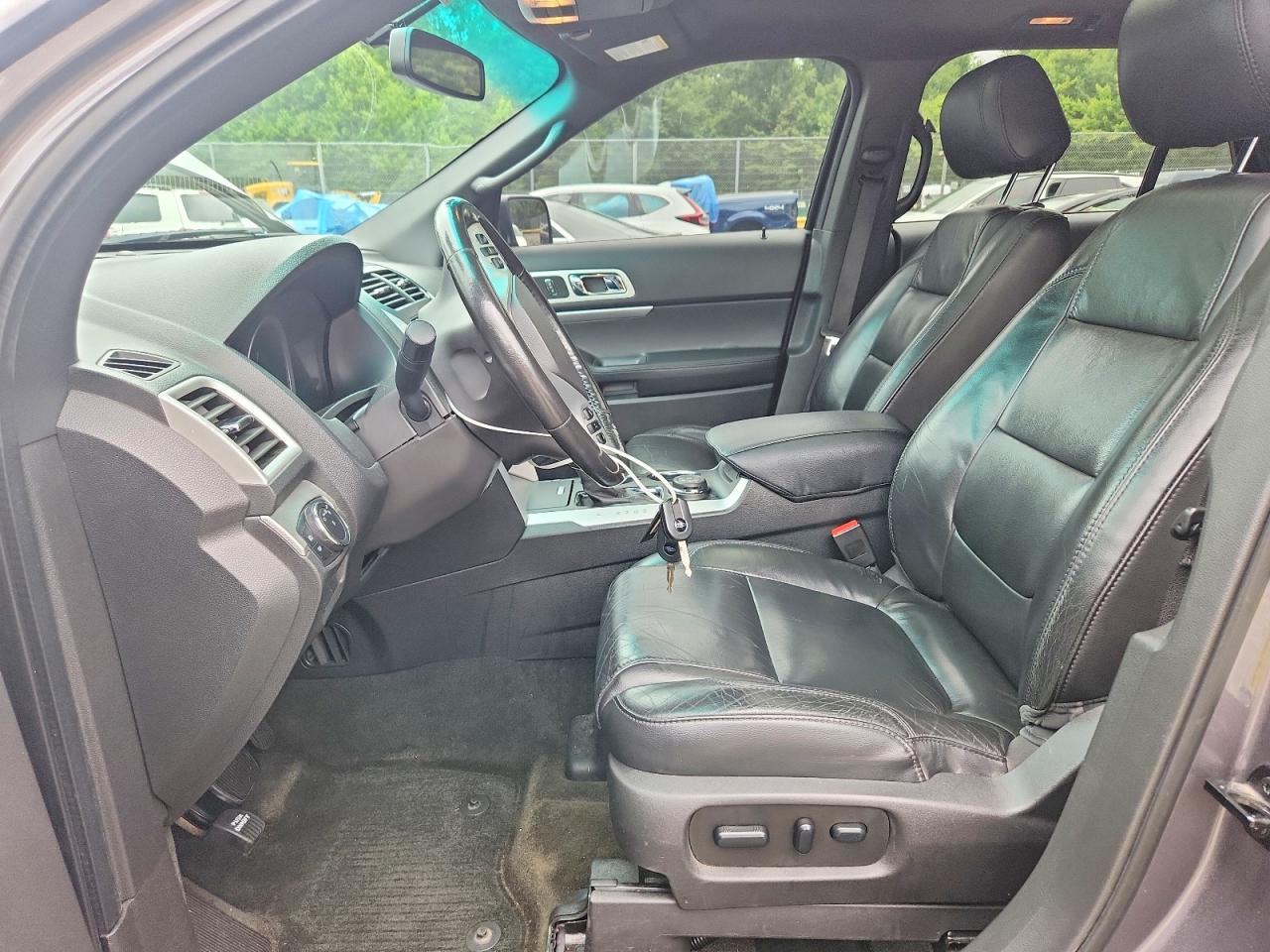2013 Ford Explorer Xlt Gray vin: 1FM5K8D89DGC58430