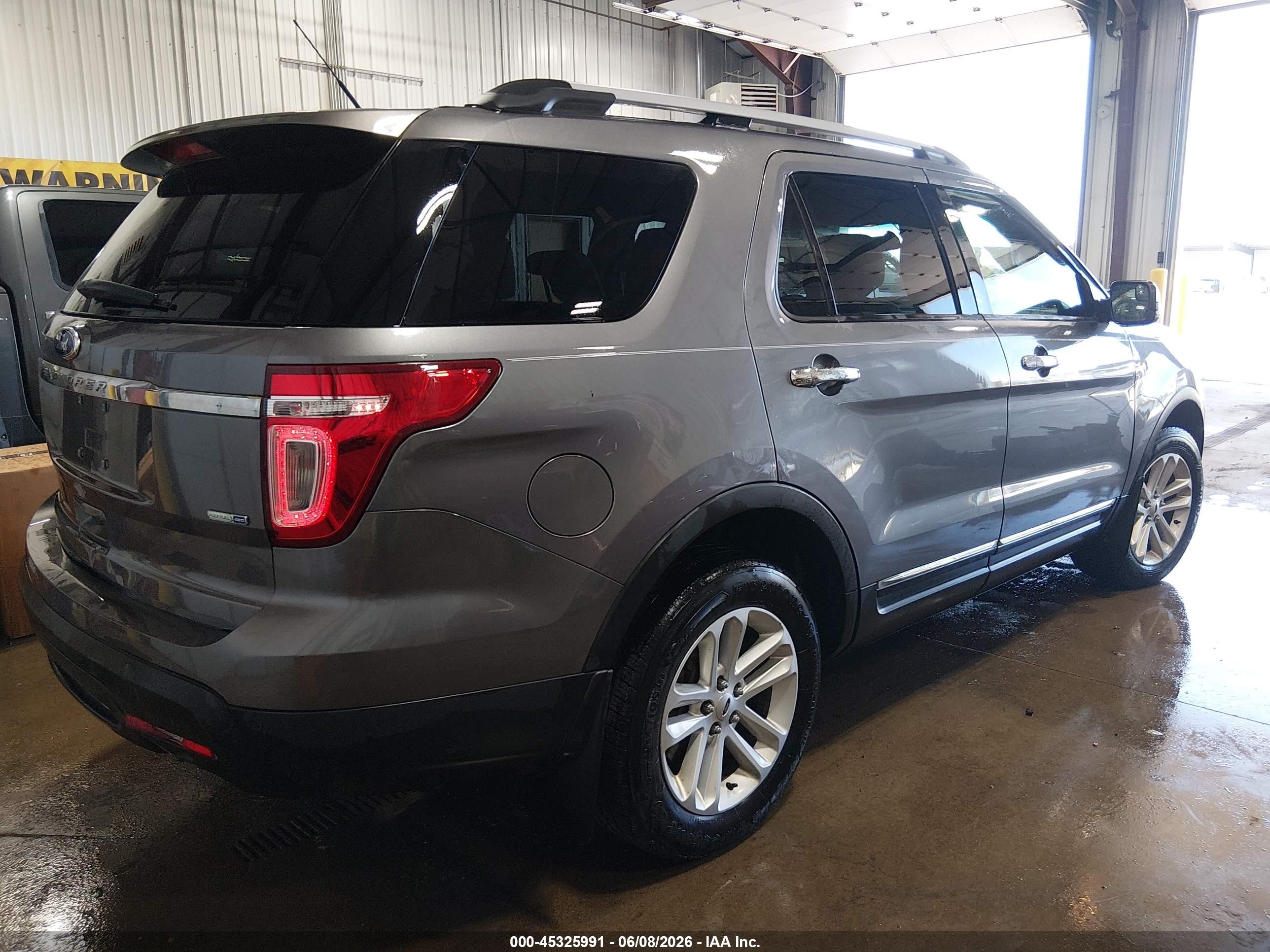 2013 Ford Explorer Xlt Gray vin: 1FM5K8D89DGC83053