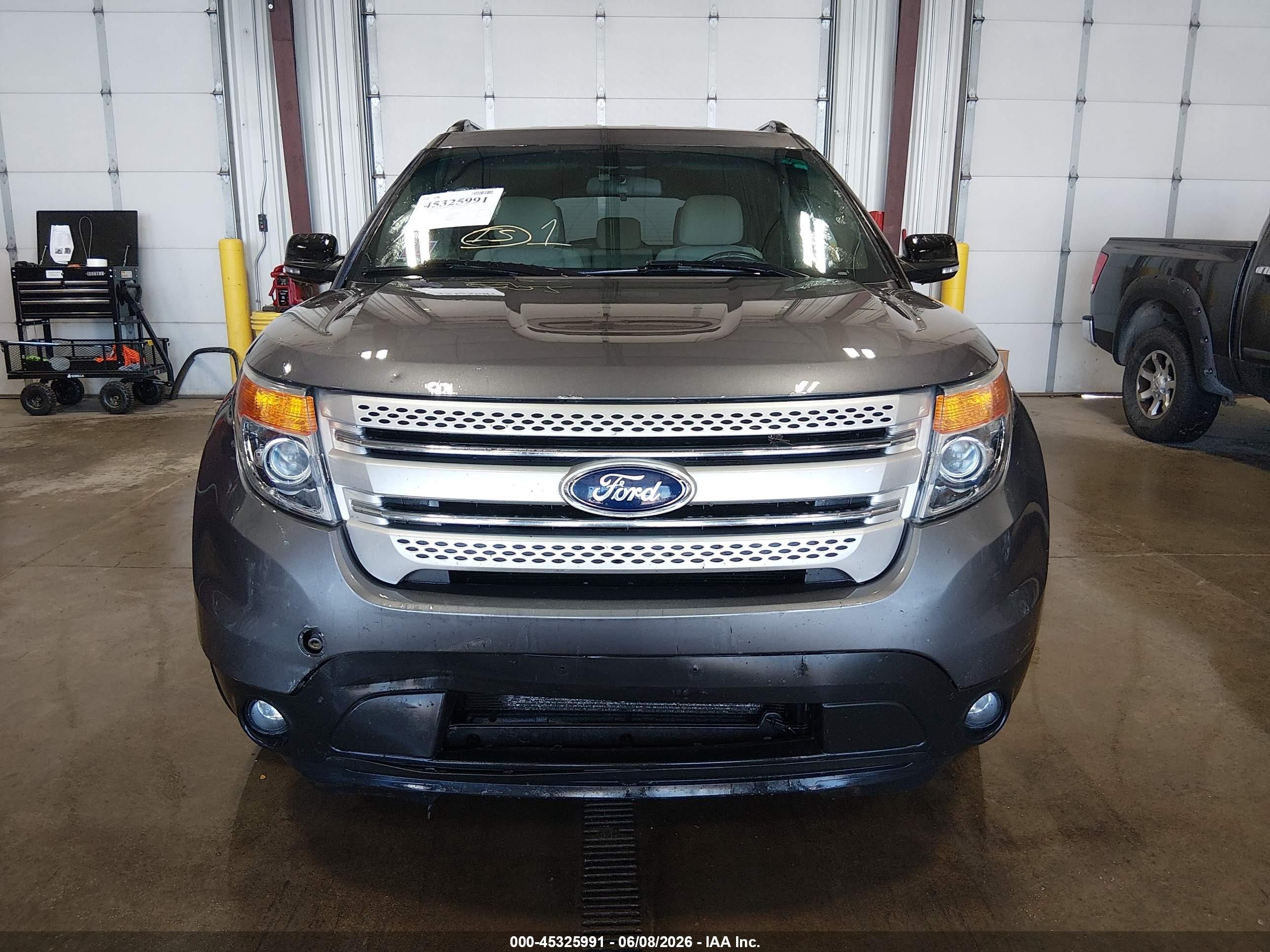 2013 Ford Explorer Xlt Gray vin: 1FM5K8D89DGC83053