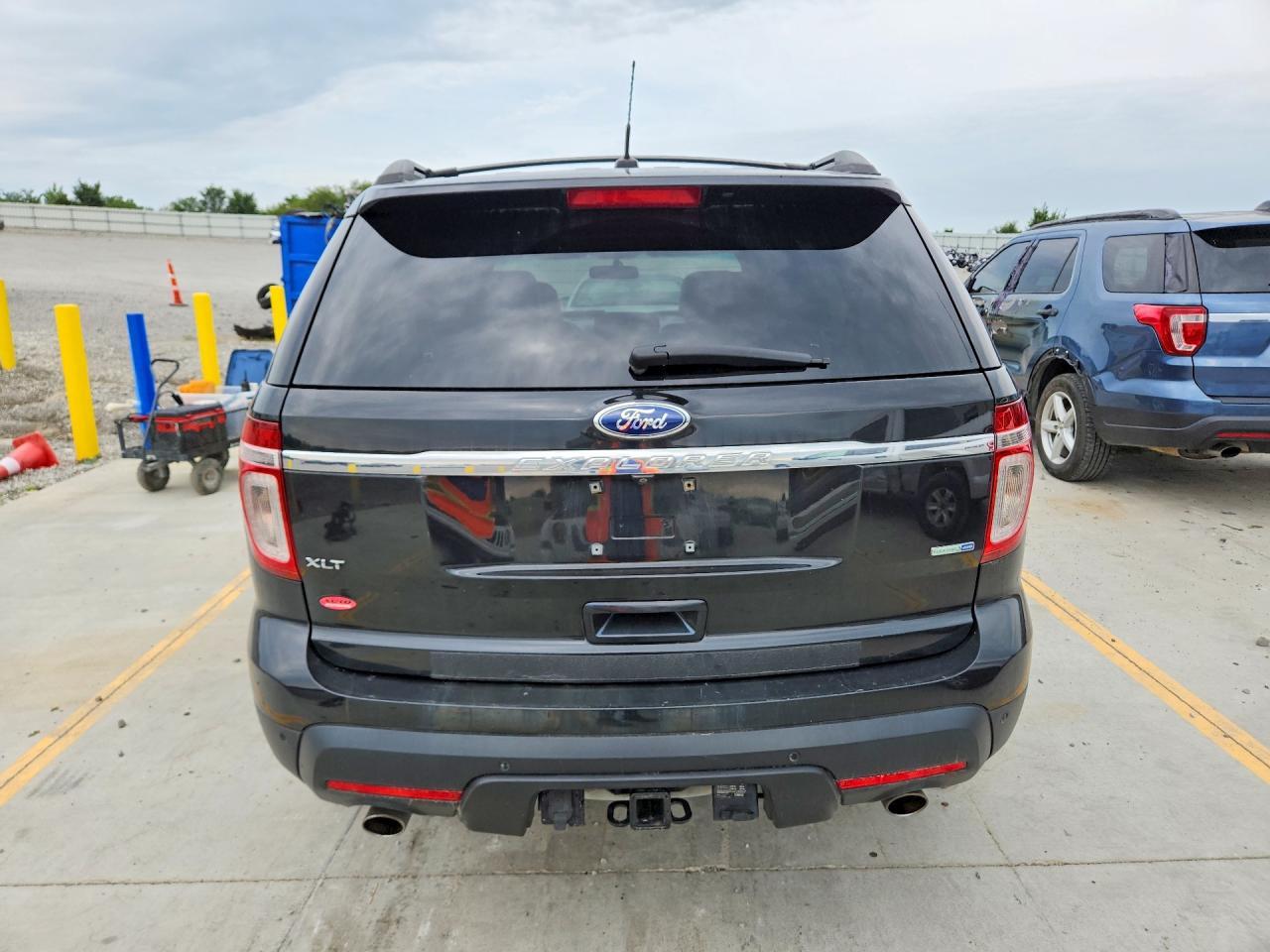 2014 Ford Explorer Xlt Черный vin: 1FM5K8D89EGA02273