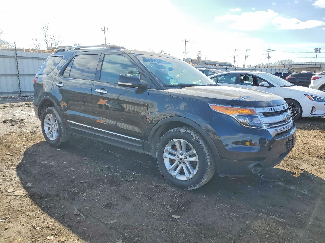2014 Ford Explorer Xlt Black vin: 1FM5K8D89EGA17002