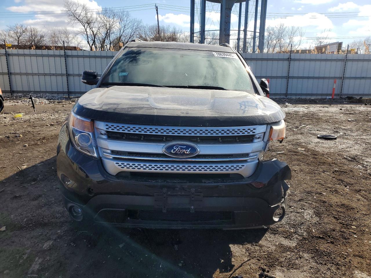 2014 Ford Explorer Xlt Black vin: 1FM5K8D89EGA17002