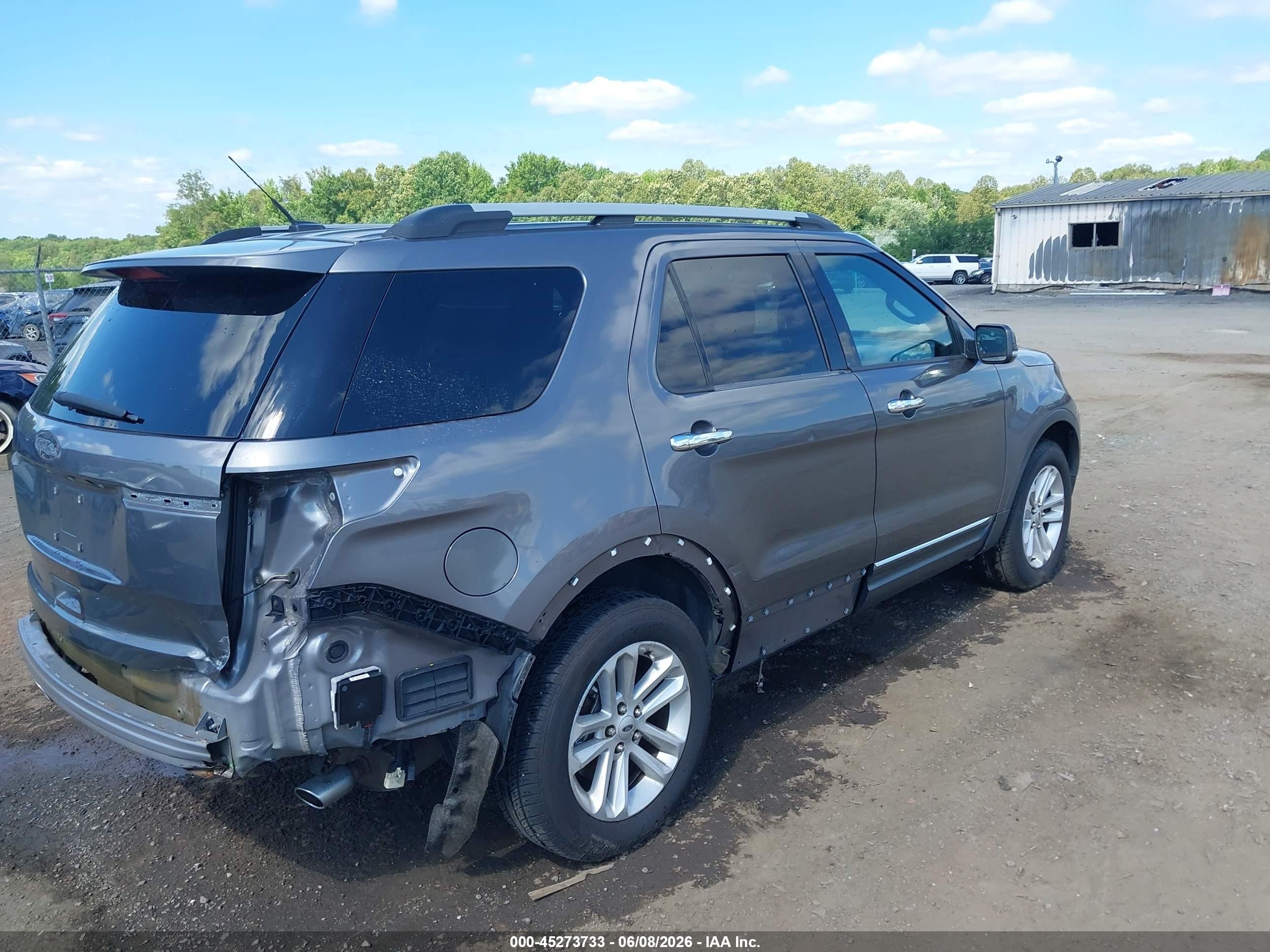 2014 Ford Explorer Xlt Серый vin: 1FM5K8D89EGA86174