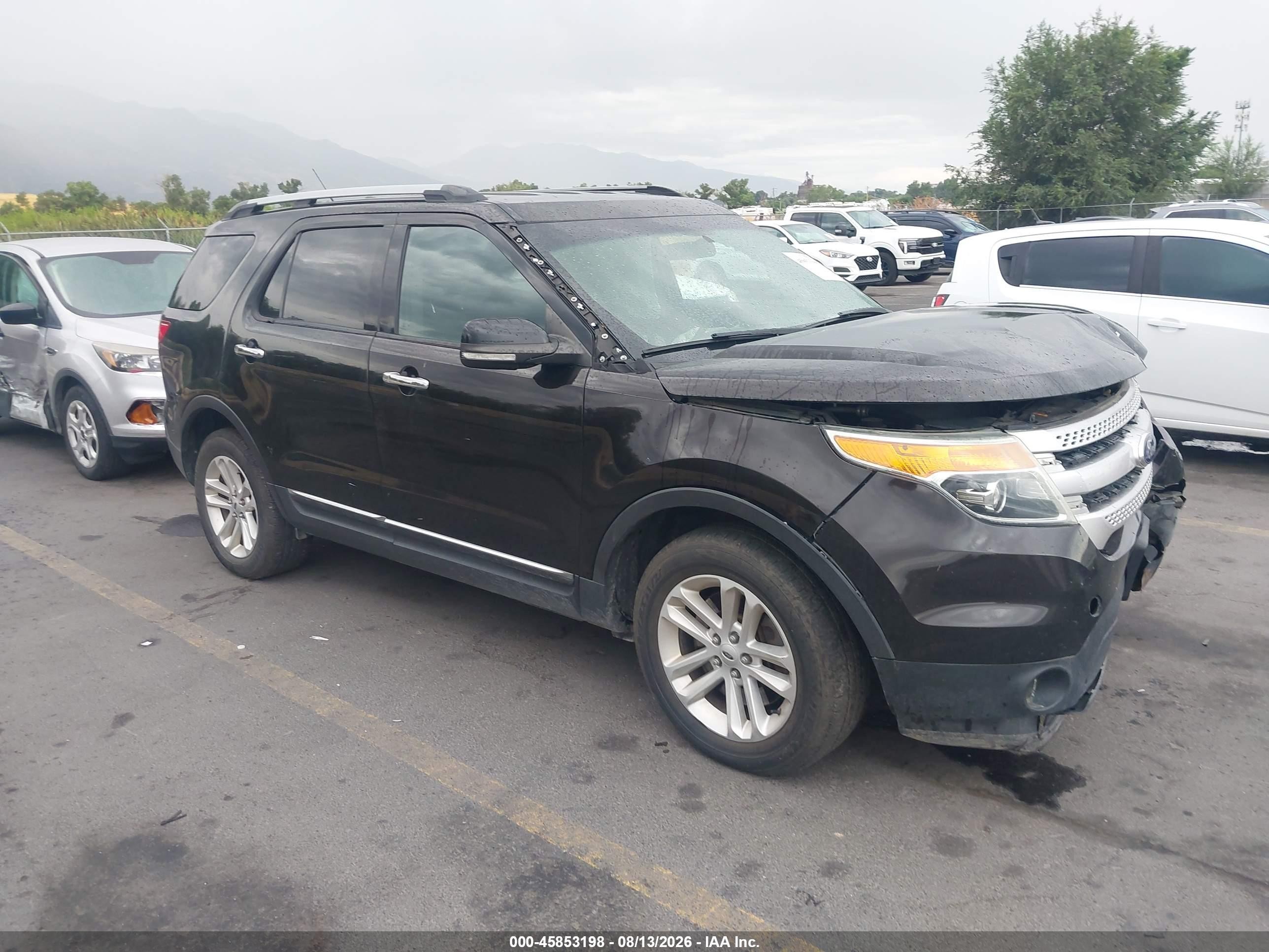 2014 Ford Explorer Xlt Purple vin: 1FM5K8D89EGA90130