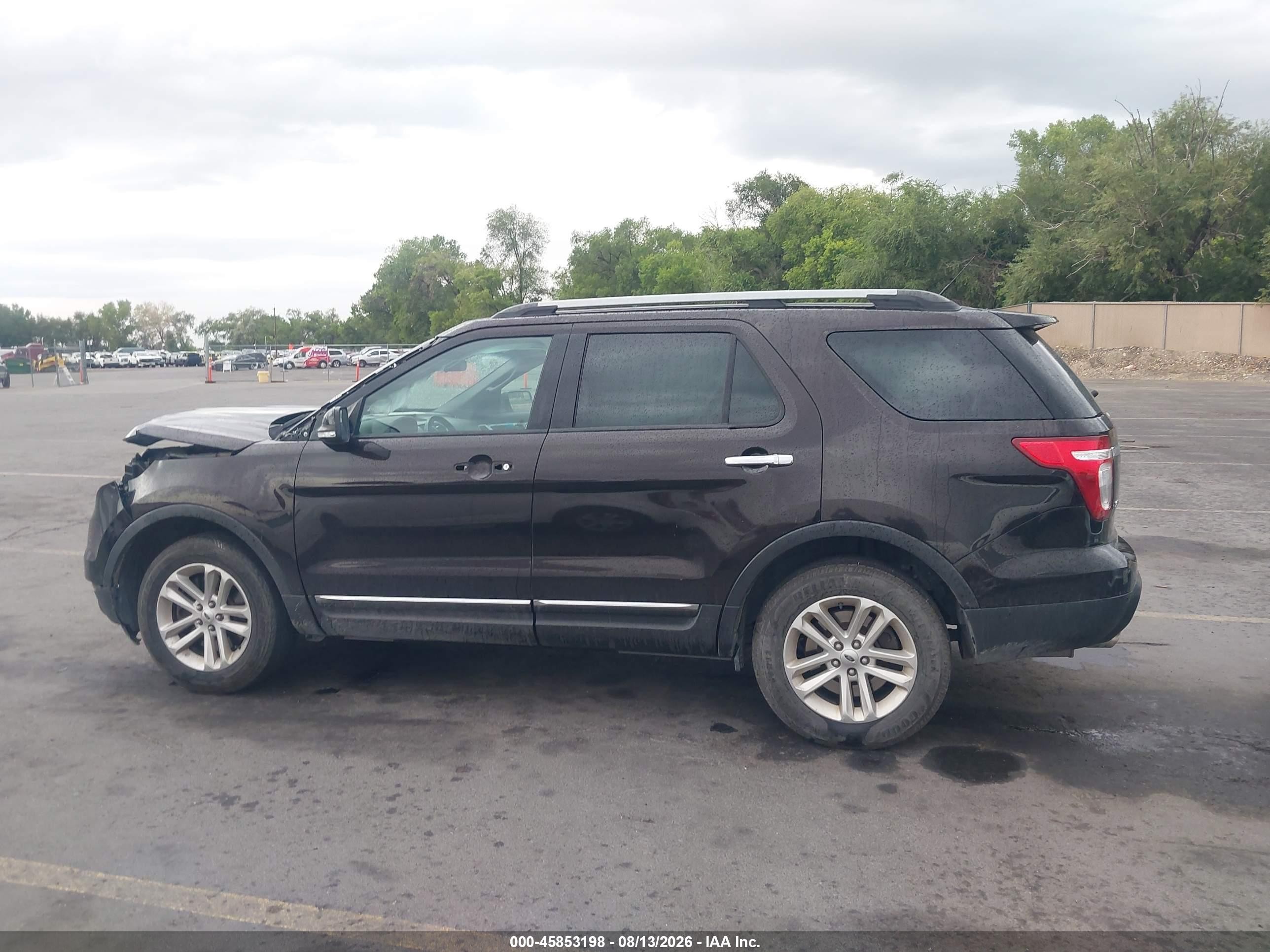 2014 Ford Explorer Xlt Purple vin: 1FM5K8D89EGA90130