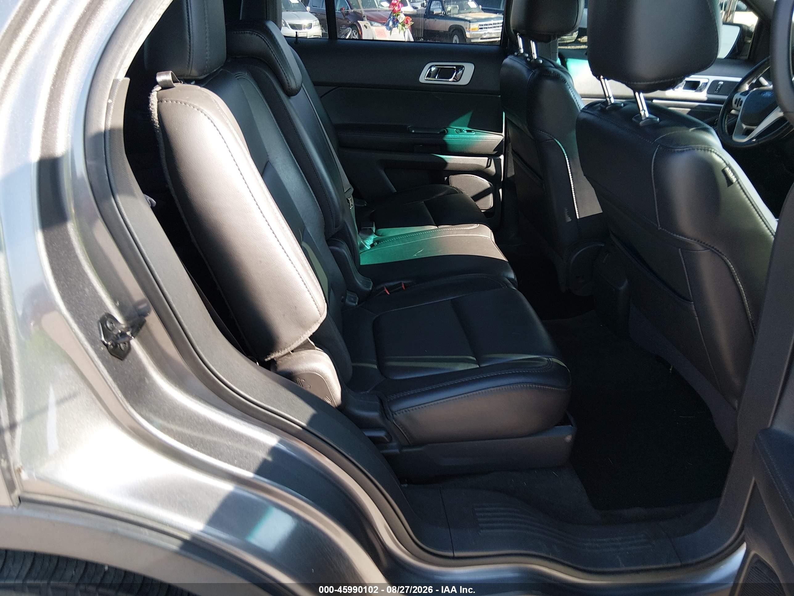 2014 Ford Explorer Xlt Gray vin: 1FM5K8D89EGA99250