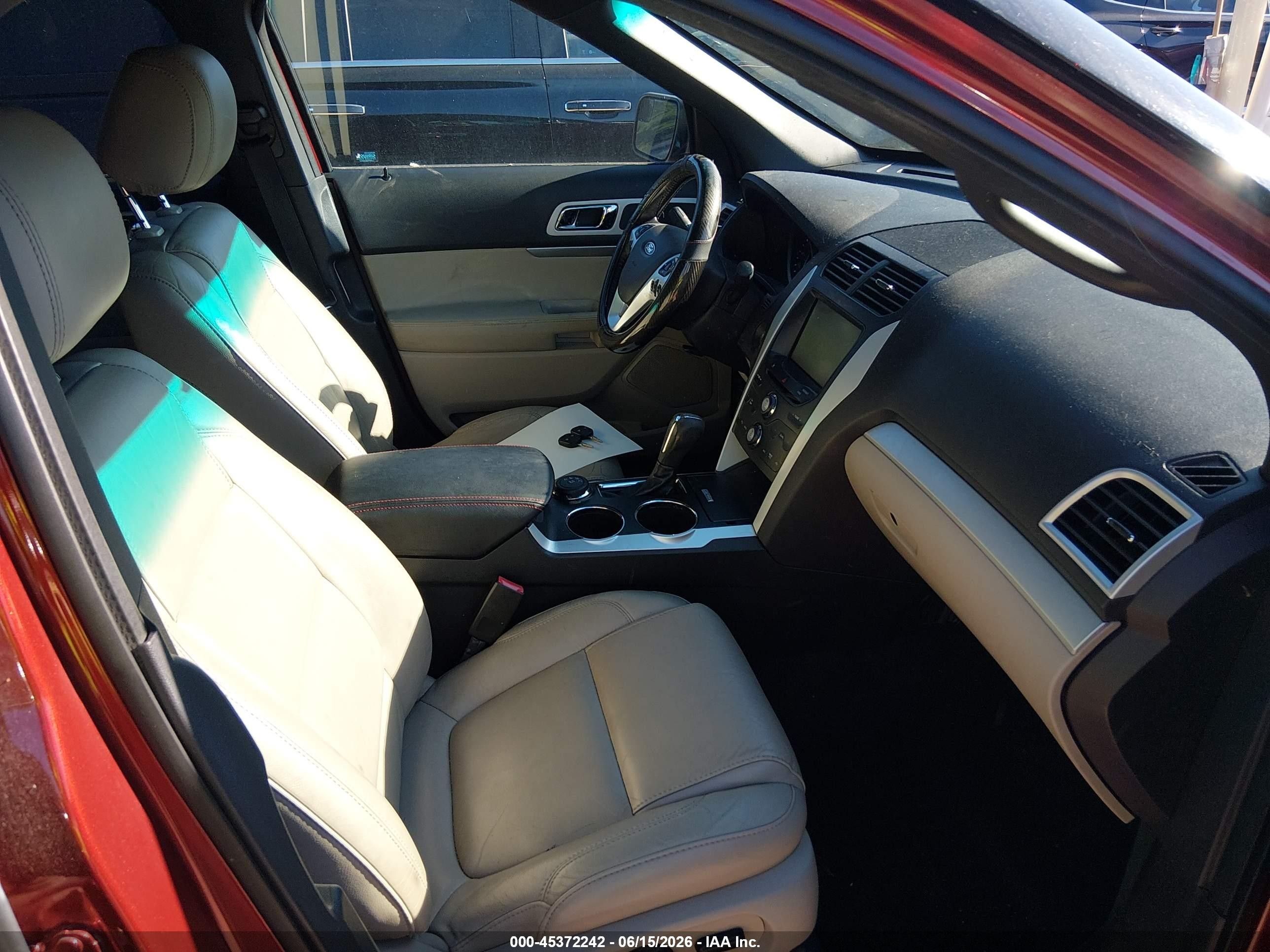 2014 Ford Explorer Xlt Красный vin: 1FM5K8D89EGB09081