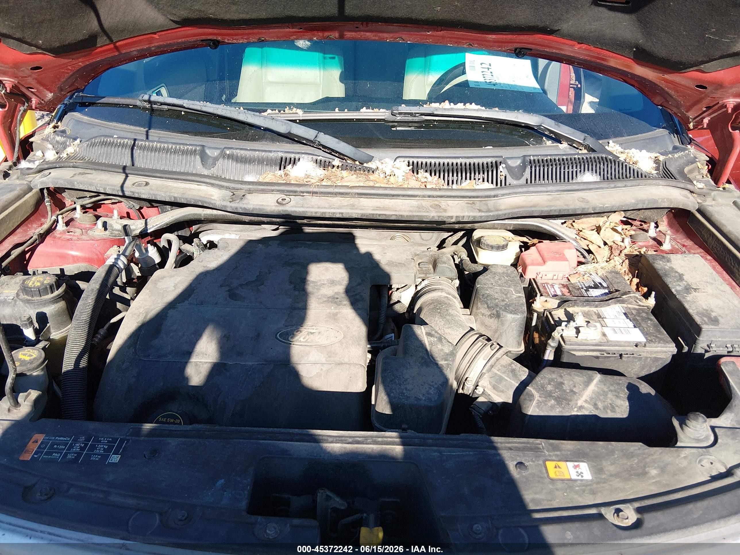 2014 Ford Explorer Xlt Красный vin: 1FM5K8D89EGB09081