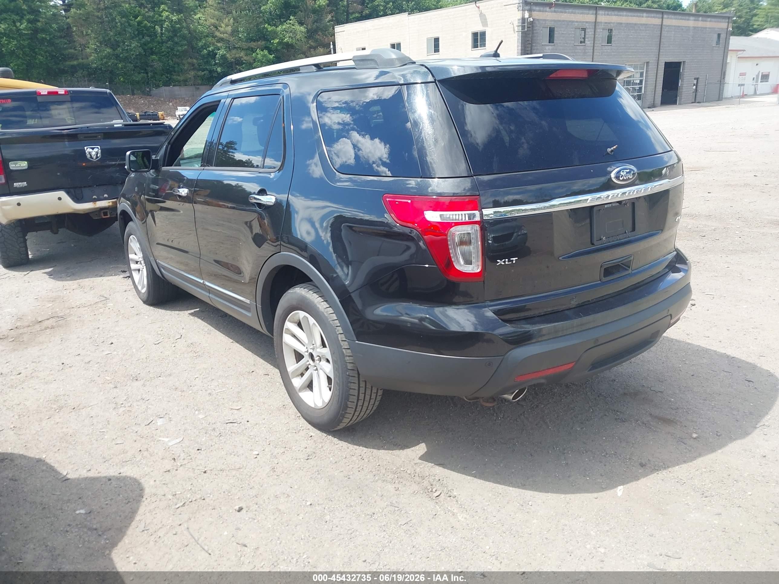 2014 Ford Explorer Xlt Black vin: 1FM5K8D89EGC31388