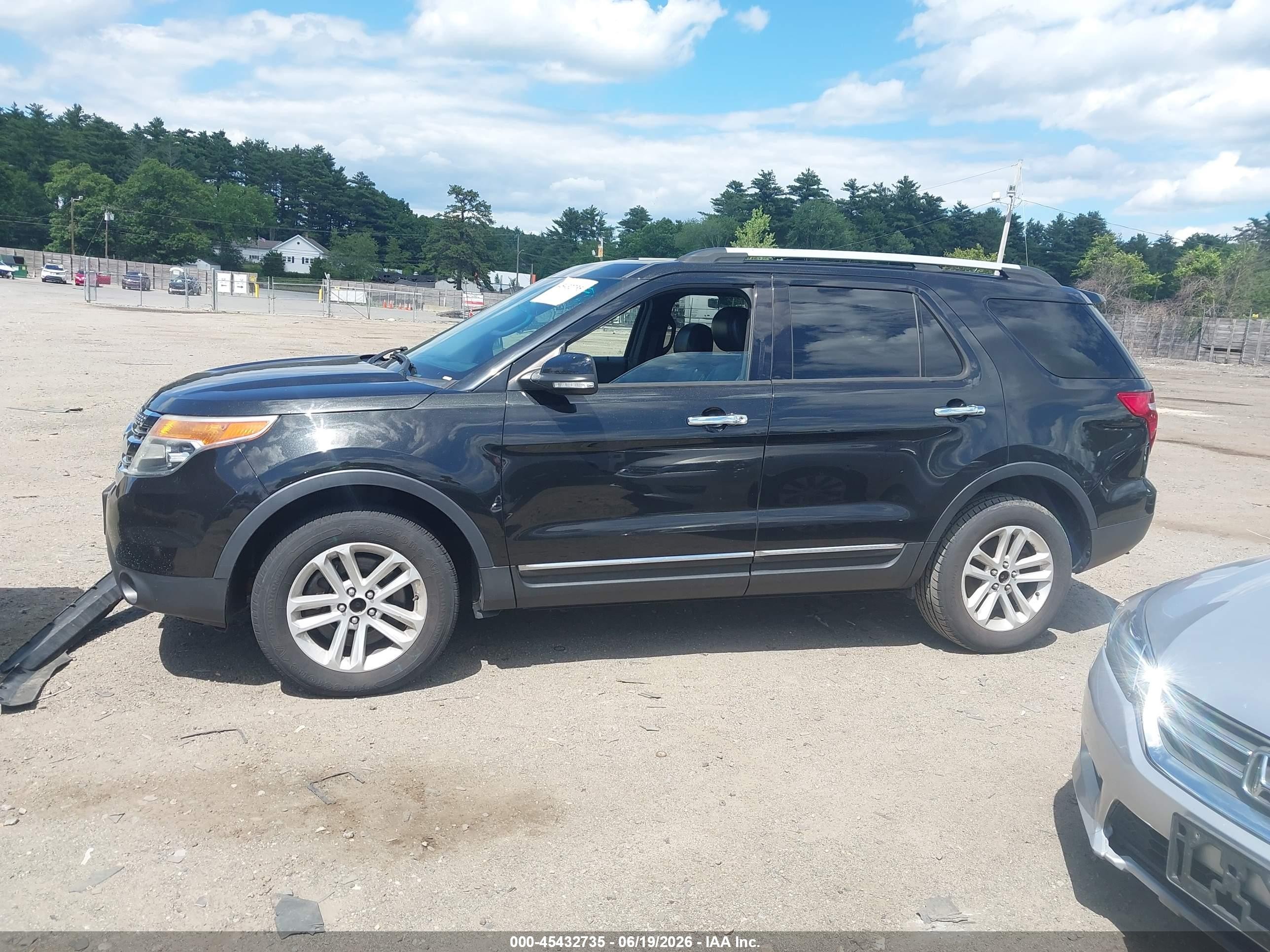 2014 Ford Explorer Xlt Black vin: 1FM5K8D89EGC31388
