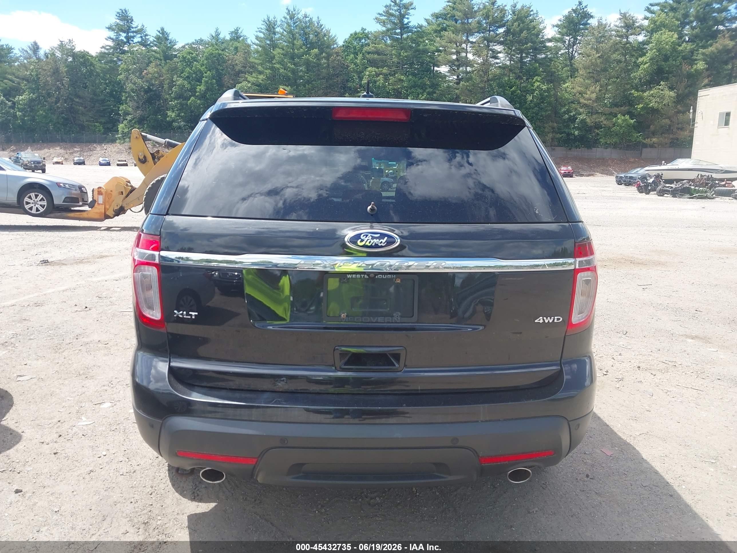 2014 Ford Explorer Xlt Black vin: 1FM5K8D89EGC31388