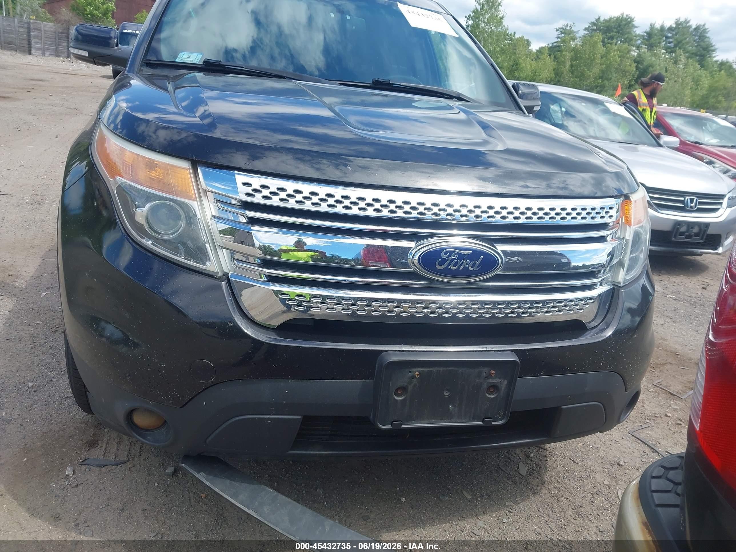 2014 Ford Explorer Xlt Black vin: 1FM5K8D89EGC31388