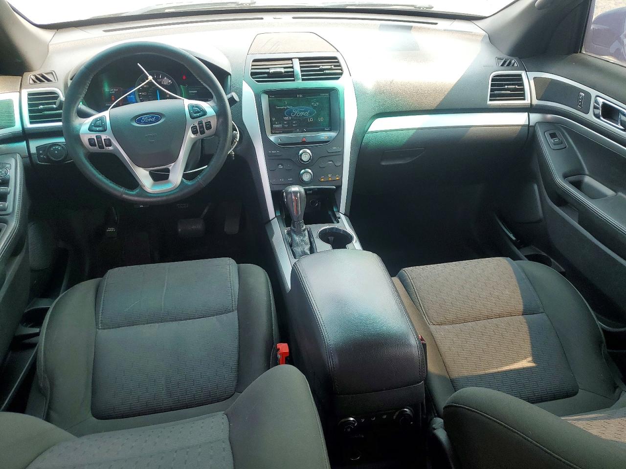 2014 Ford Explorer Xlt Black vin: 1FM5K8D89EGC43377