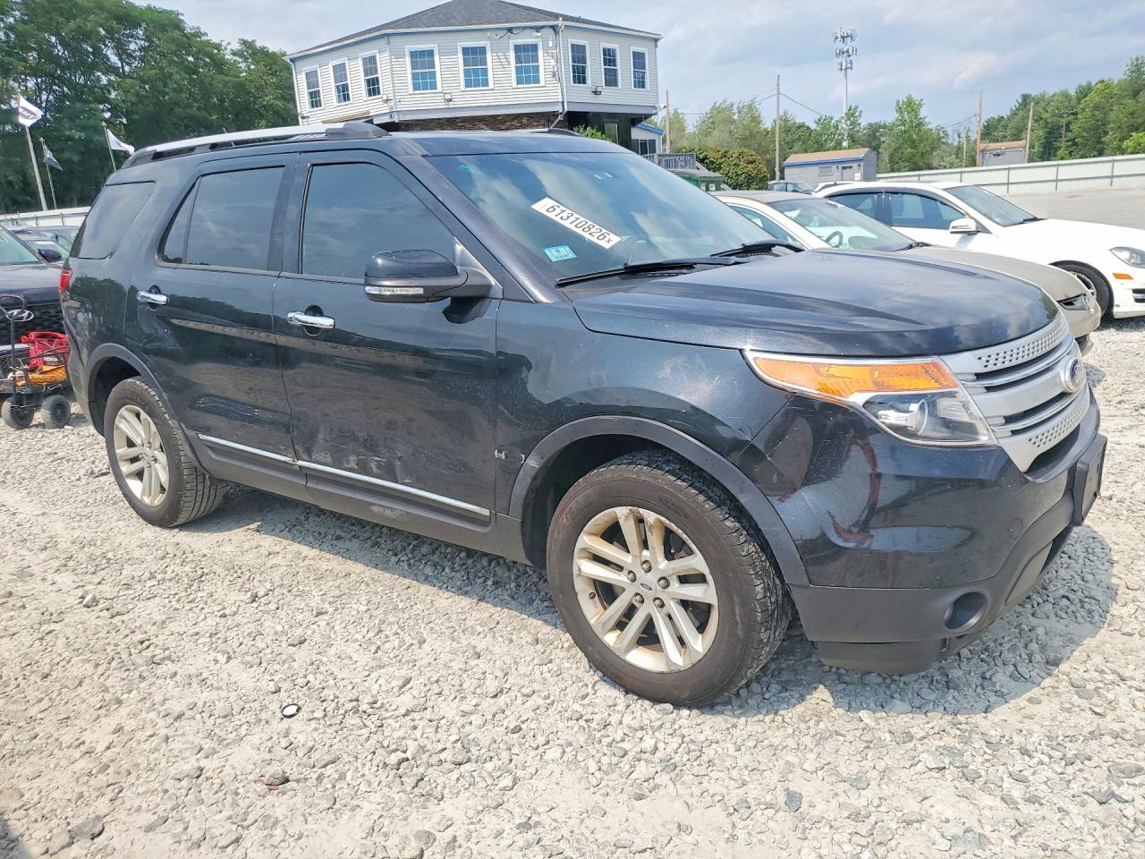 2014 Ford Explorer Xlt Black vin: 1FM5K8D89EGC43377