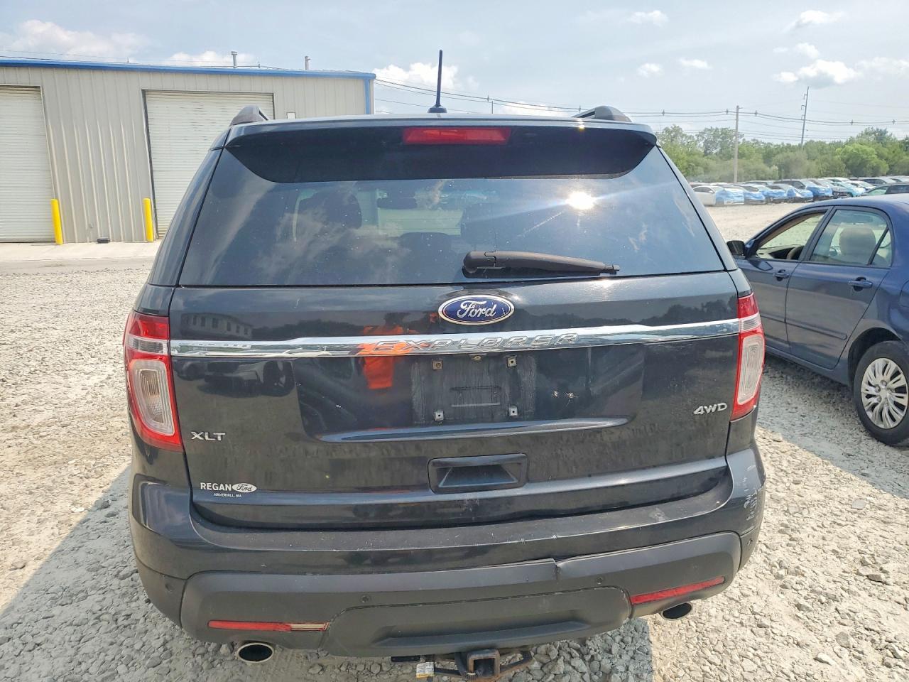 2014 Ford Explorer Xlt Black vin: 1FM5K8D89EGC43377