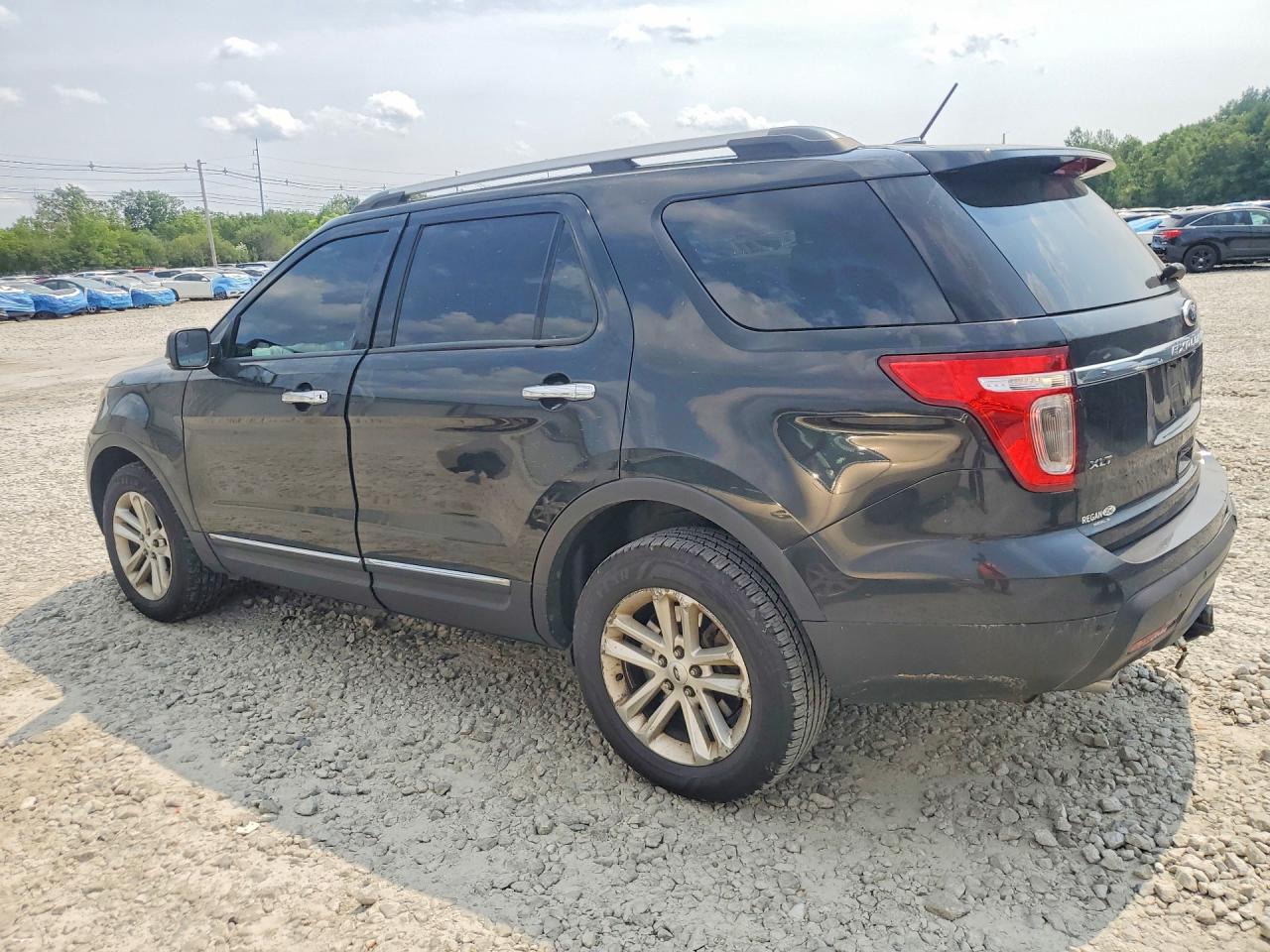 2014 Ford Explorer Xlt Black vin: 1FM5K8D89EGC43377