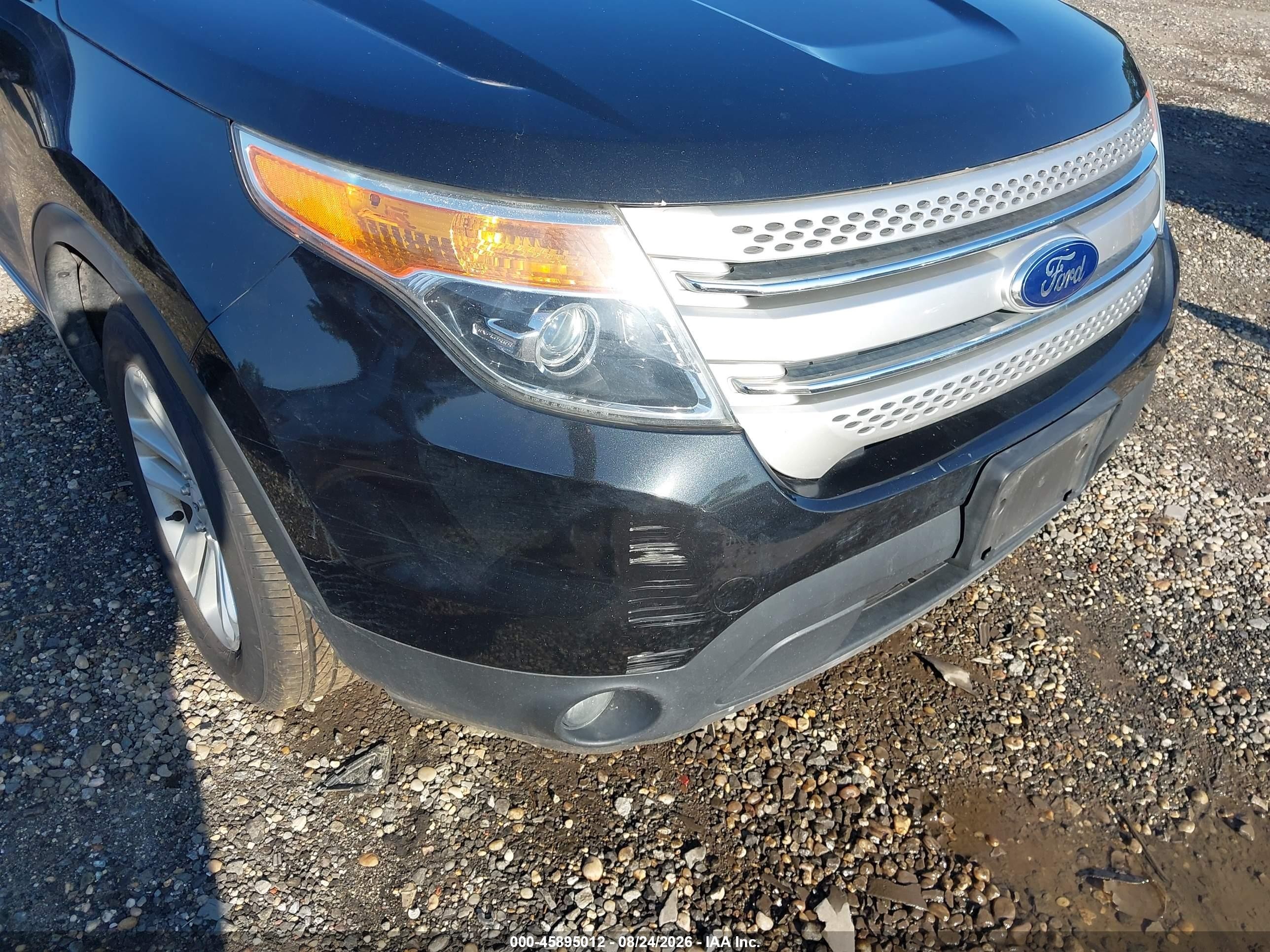 2015 Ford Explorer Xlt Black vin: 1FM5K8D89FGA06258