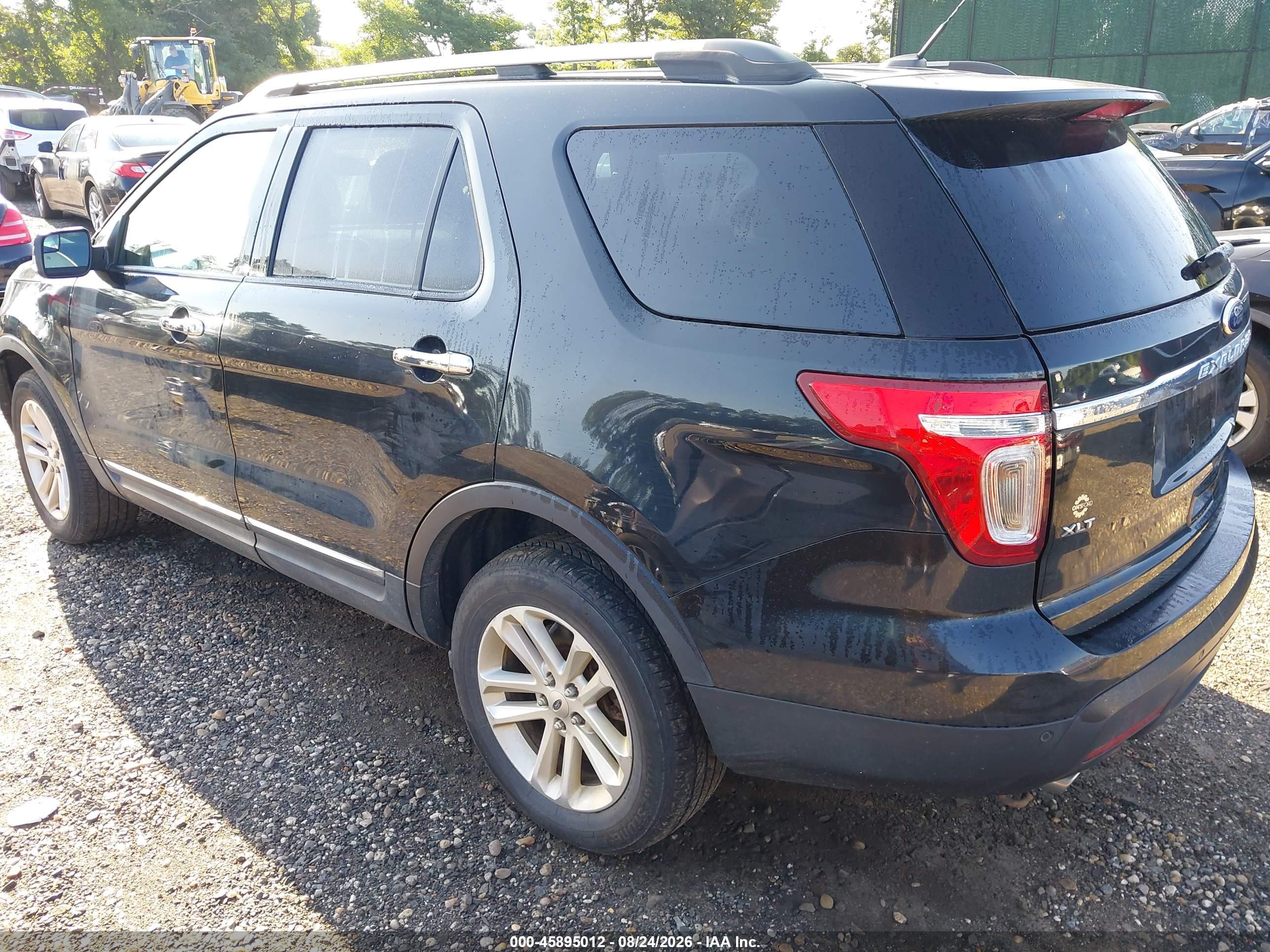 2015 Ford Explorer Xlt Black vin: 1FM5K8D89FGA06258