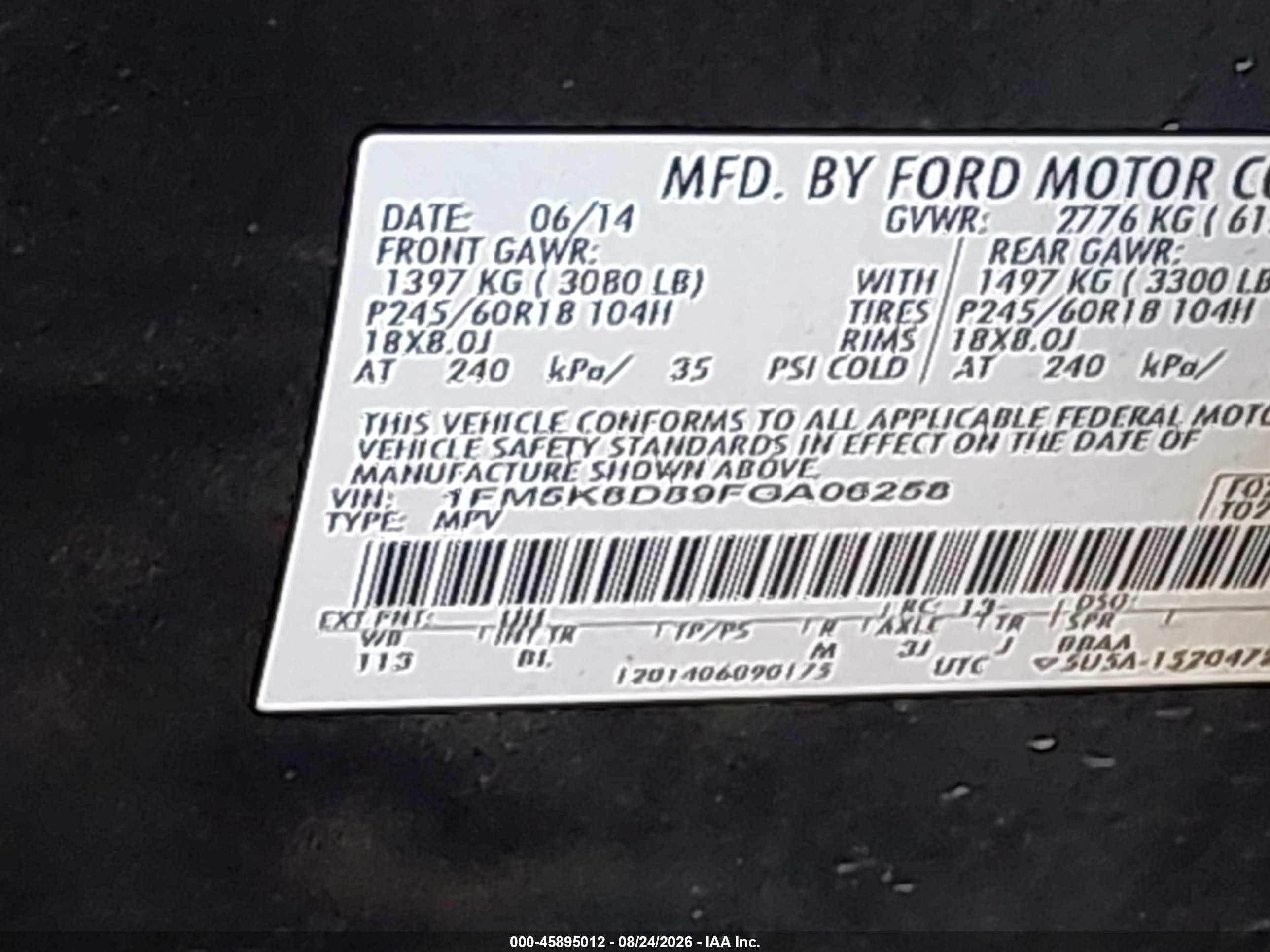 2015 Ford Explorer Xlt Black vin: 1FM5K8D89FGA06258