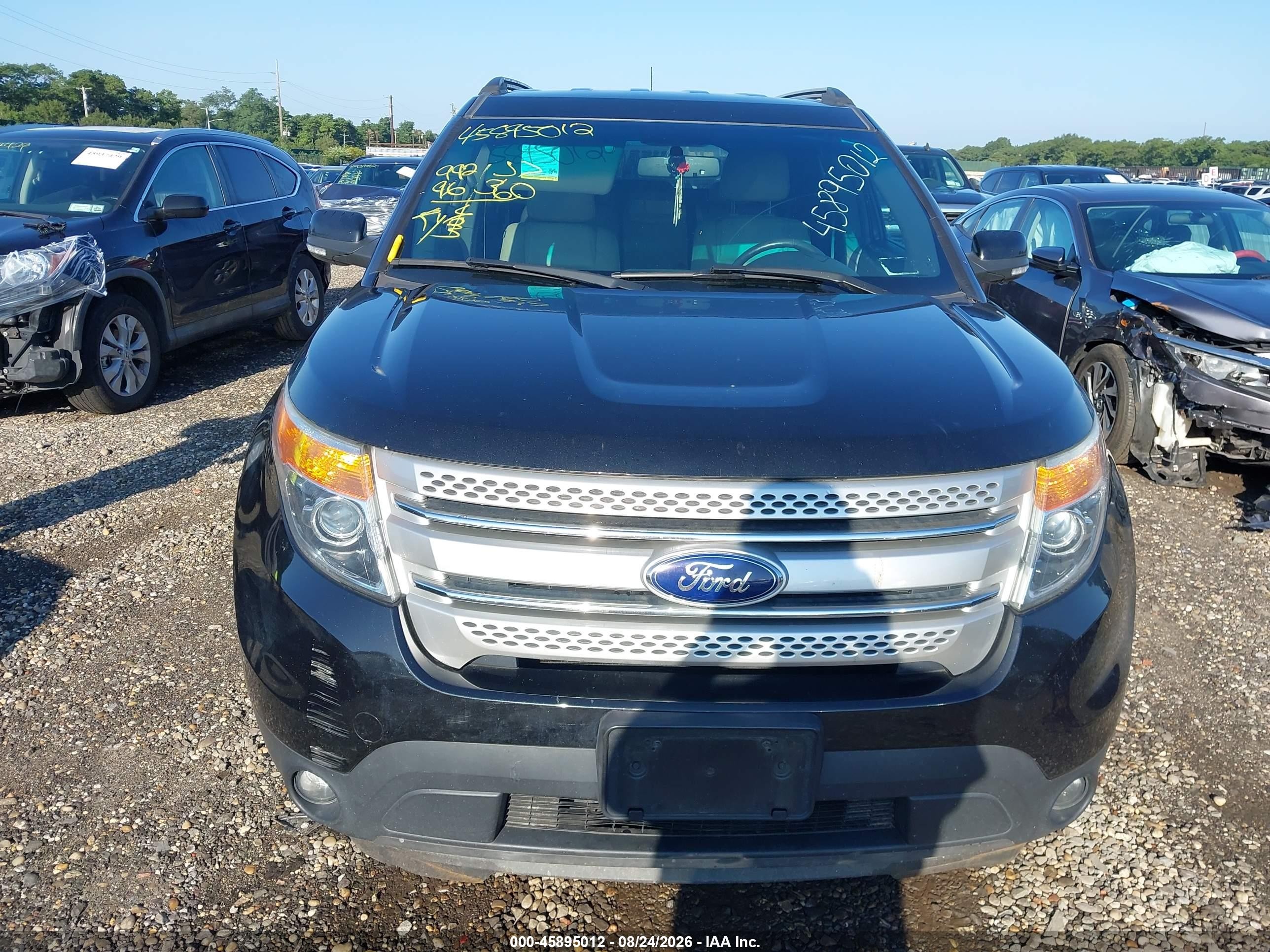 2015 Ford Explorer Xlt Black vin: 1FM5K8D89FGA06258
