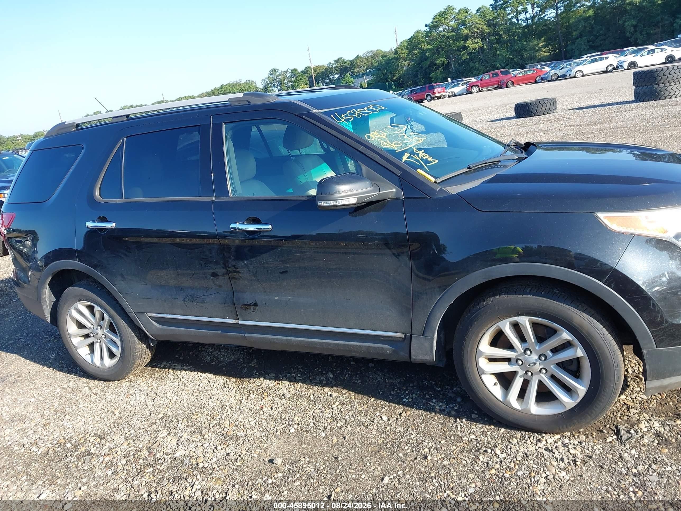 2015 Ford Explorer Xlt Black vin: 1FM5K8D89FGA06258