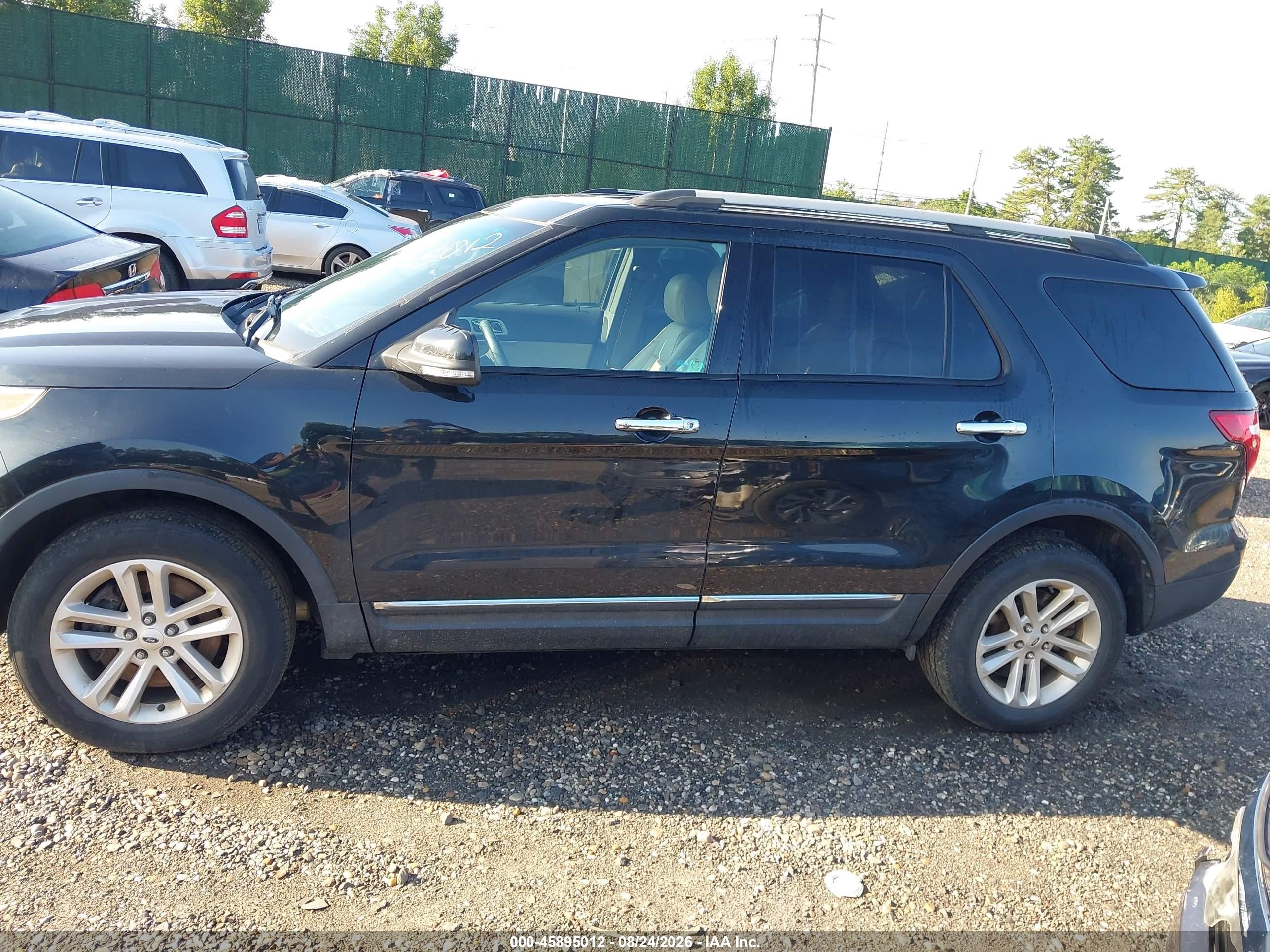 2015 Ford Explorer Xlt Black vin: 1FM5K8D89FGA06258