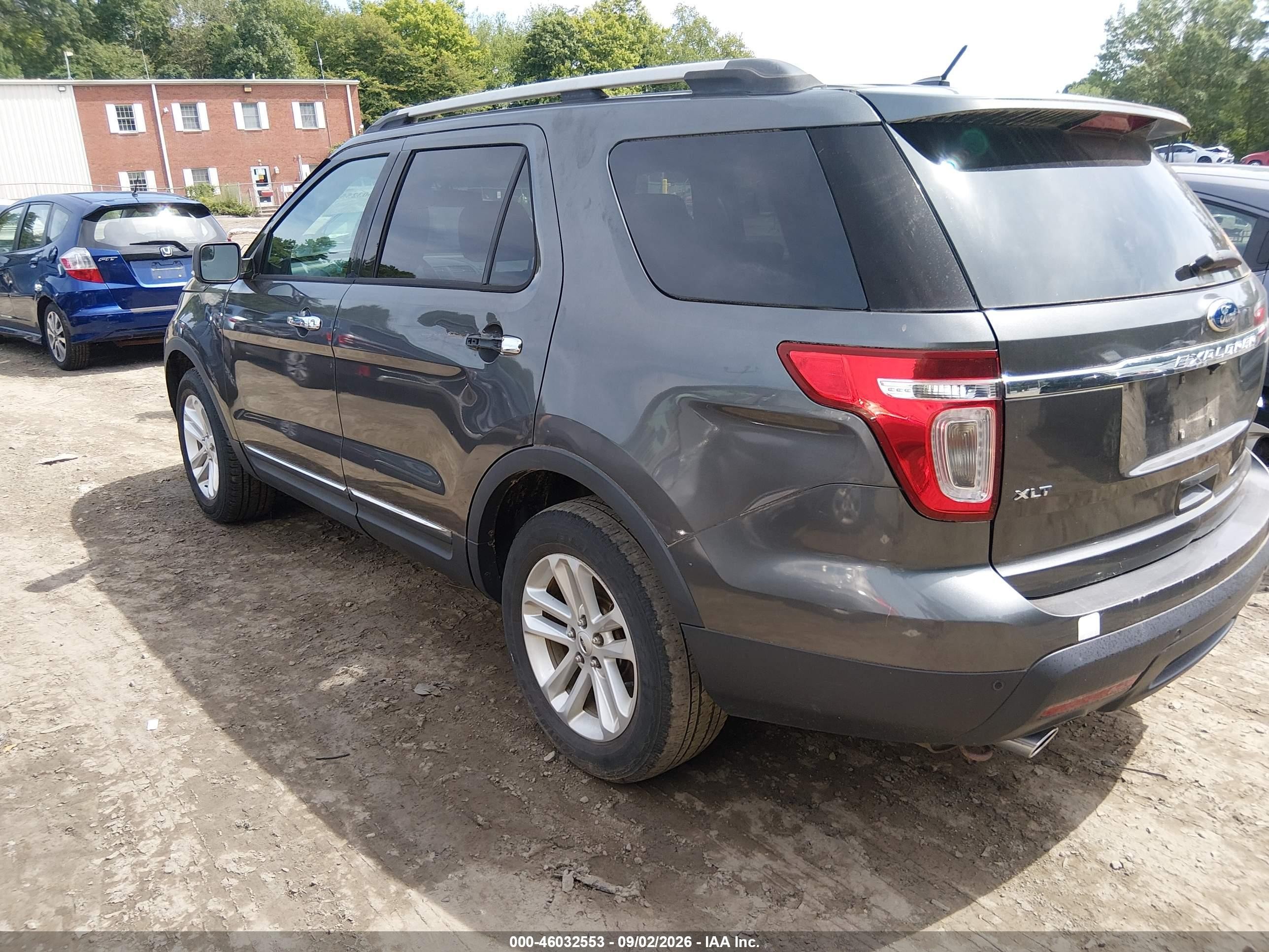 2015 Ford Explorer Xlt Gray vin: 1FM5K8D89FGA30527