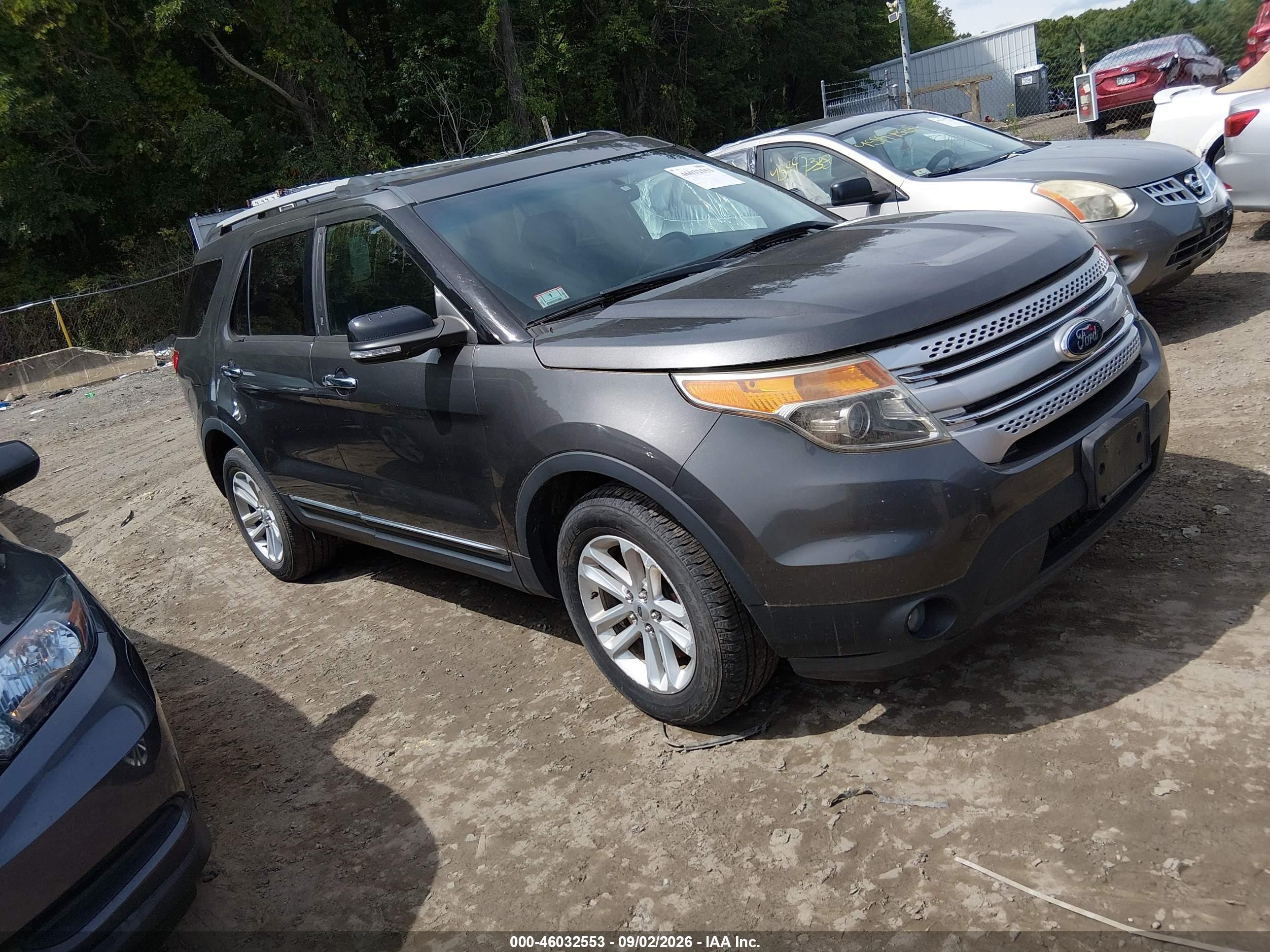 2015 Ford Explorer Xlt Gray vin: 1FM5K8D89FGA30527