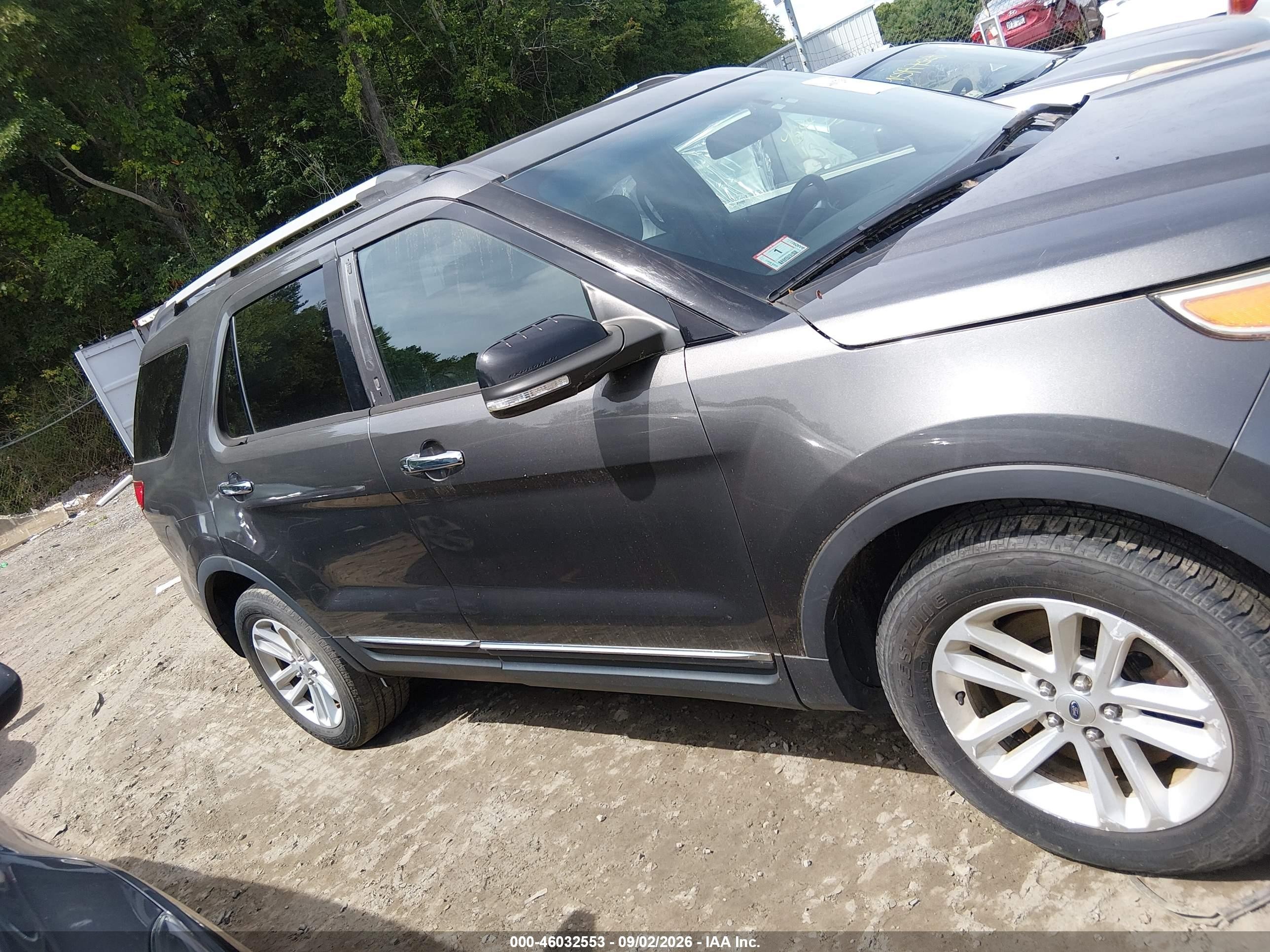 2015 Ford Explorer Xlt Gray vin: 1FM5K8D89FGA30527