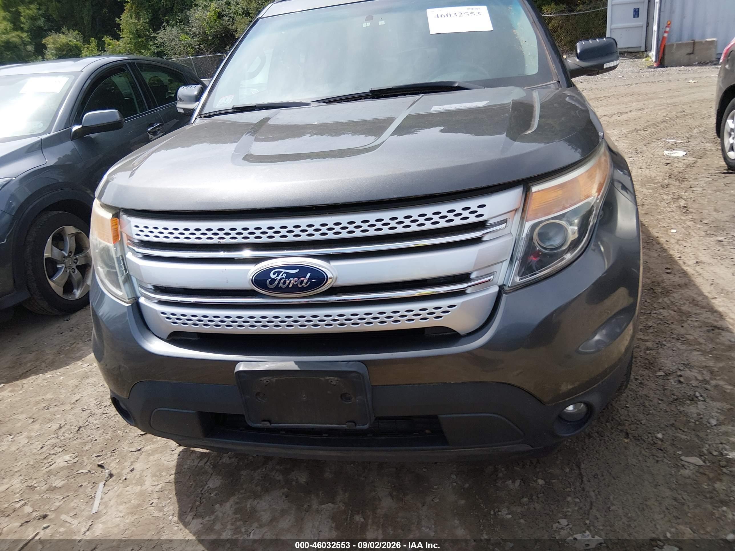 2015 Ford Explorer Xlt Gray vin: 1FM5K8D89FGA30527