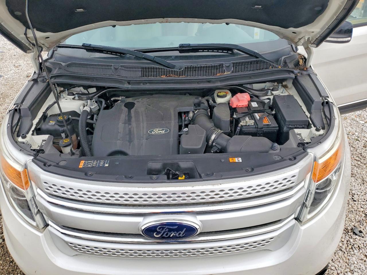 2015 Ford Explorer Xlt Белый vin: 1FM5K8D89FGA50812