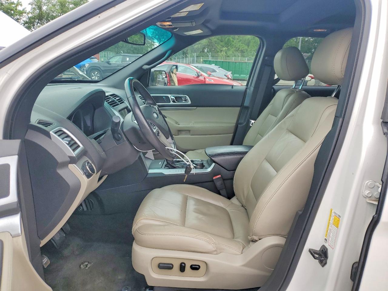 2015 Ford Explorer Xlt Белый vin: 1FM5K8D89FGA50812