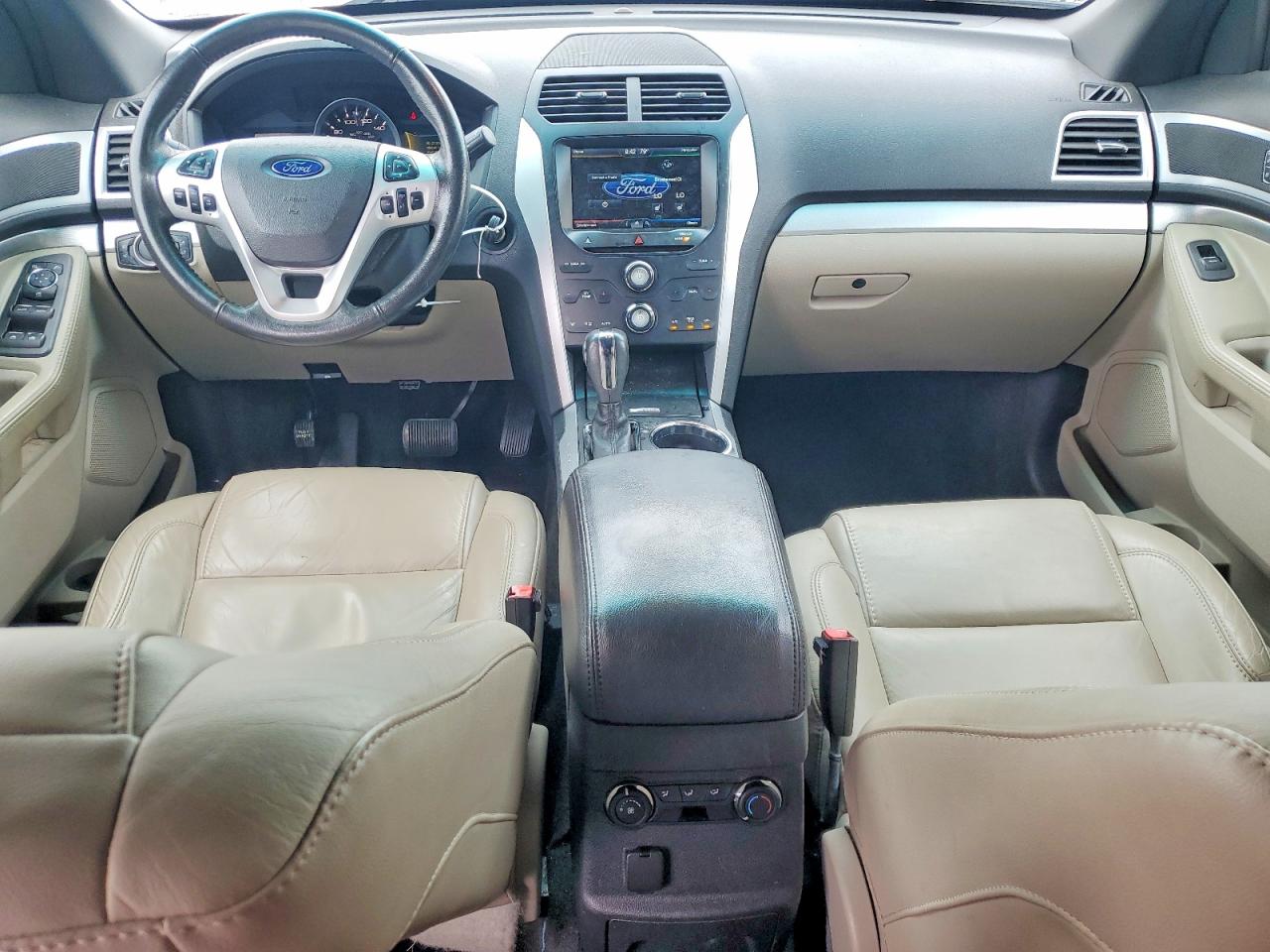2015 Ford Explorer Xlt Белый vin: 1FM5K8D89FGA50812